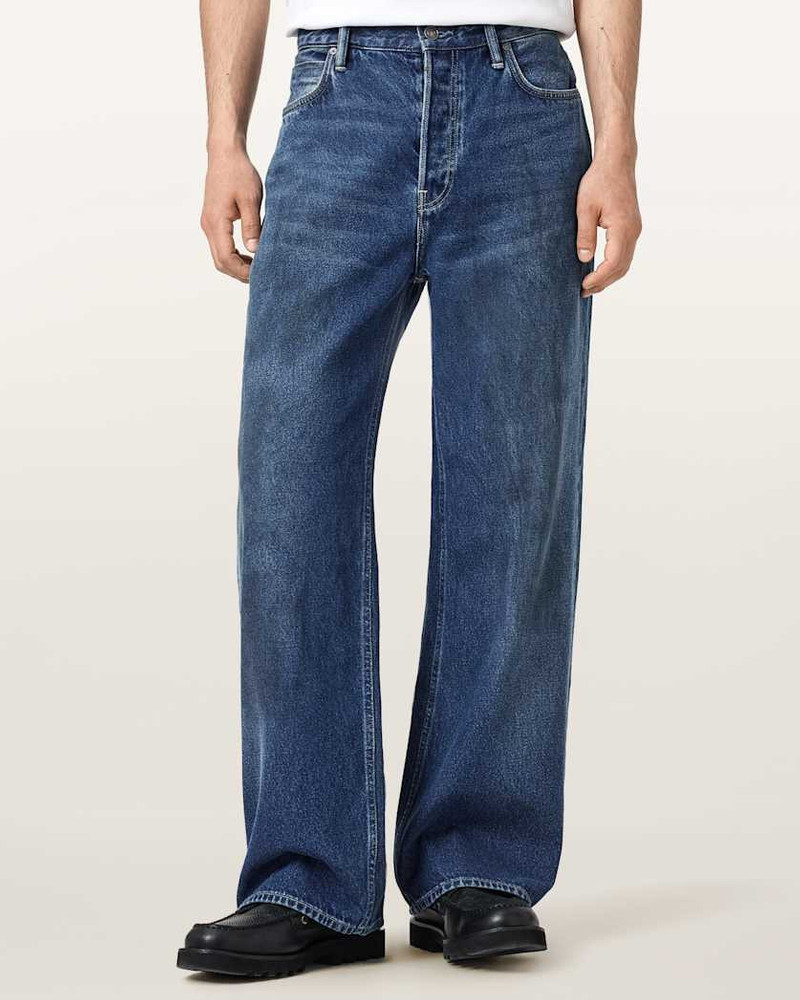 LENNY LOOSE FIT WIDE LEG DENIM JEANS 3