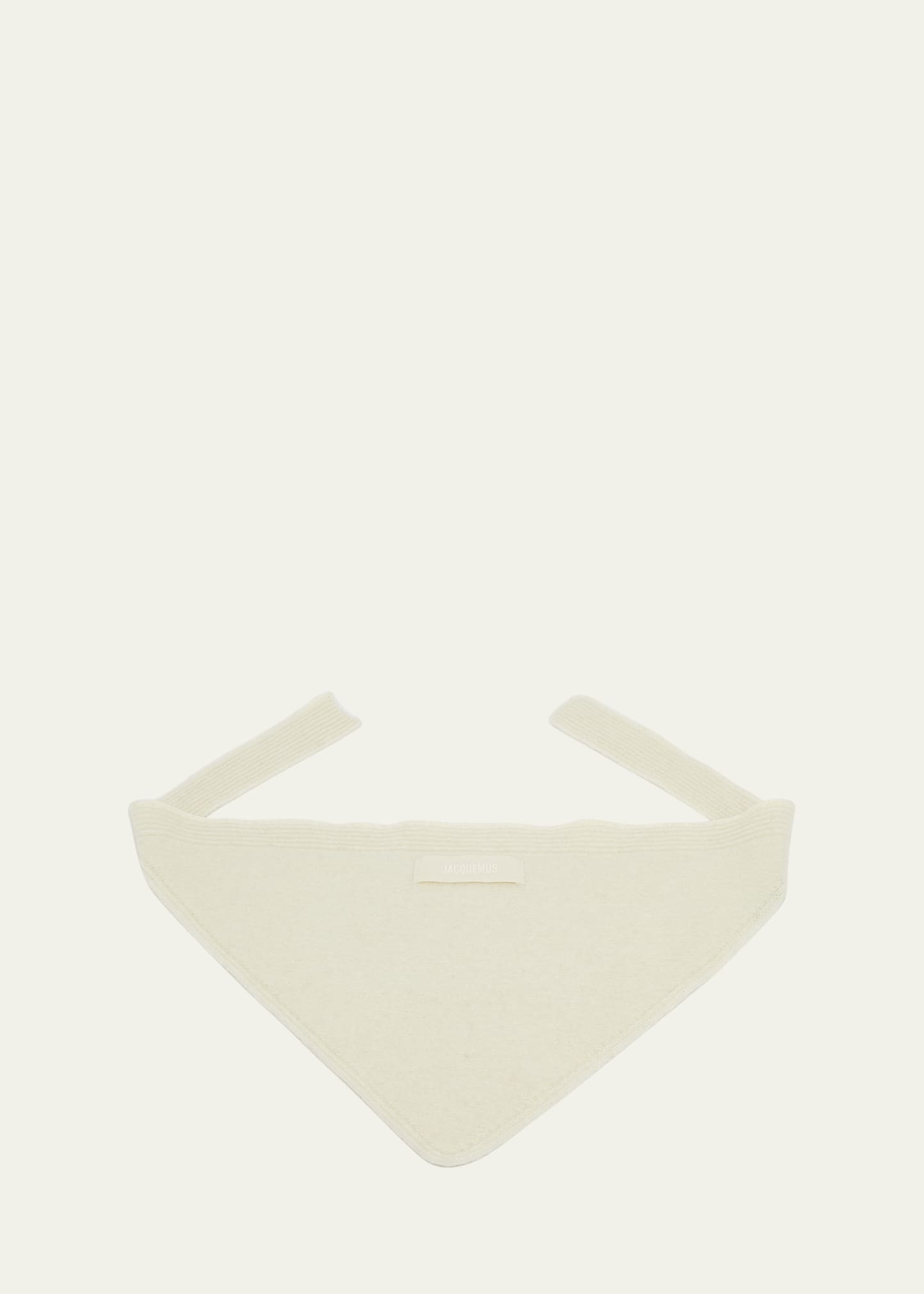 Men's Le Chale Grosgrain Logo Neck Scarf - 1