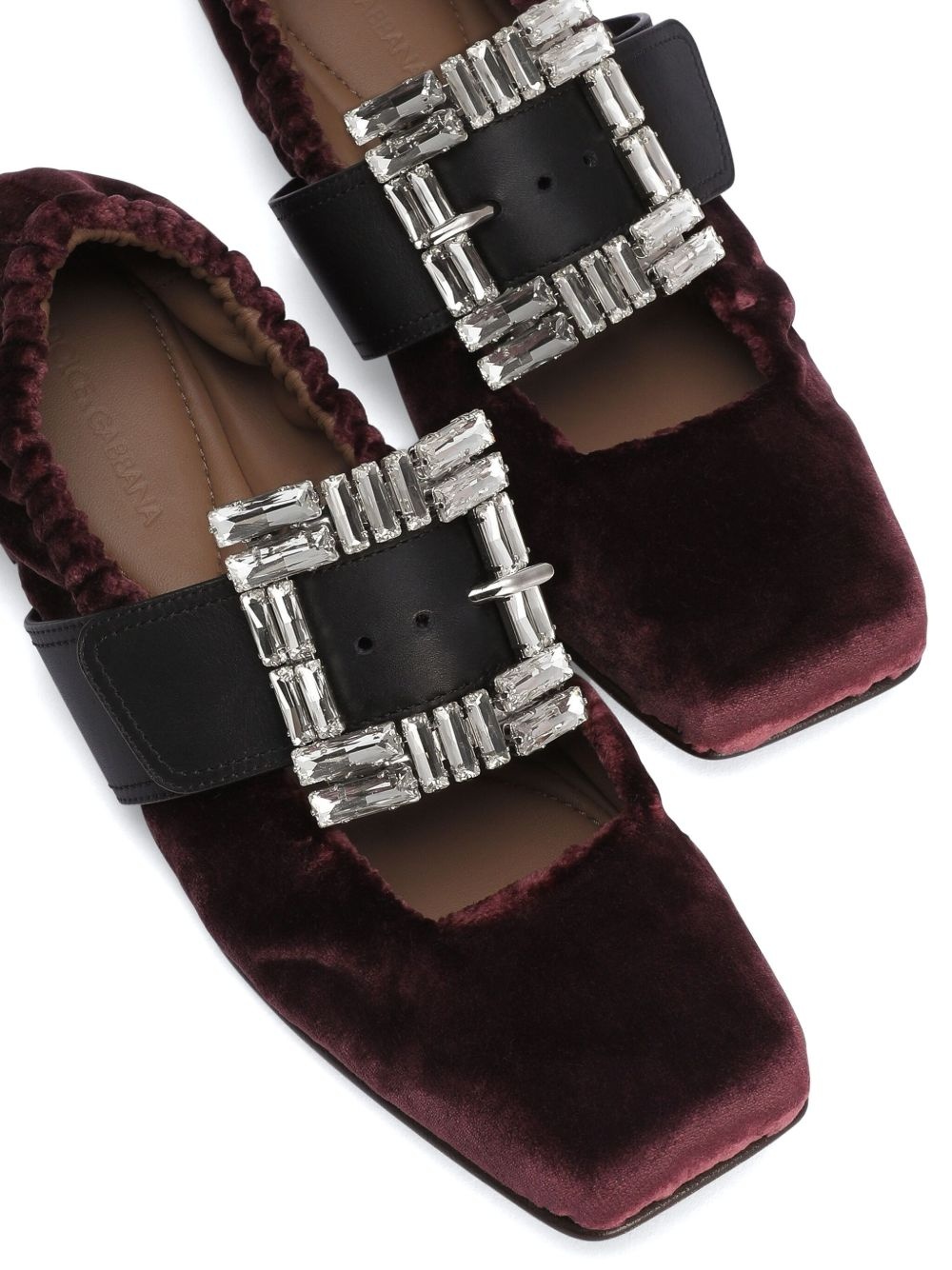 velour ballet flats - 4