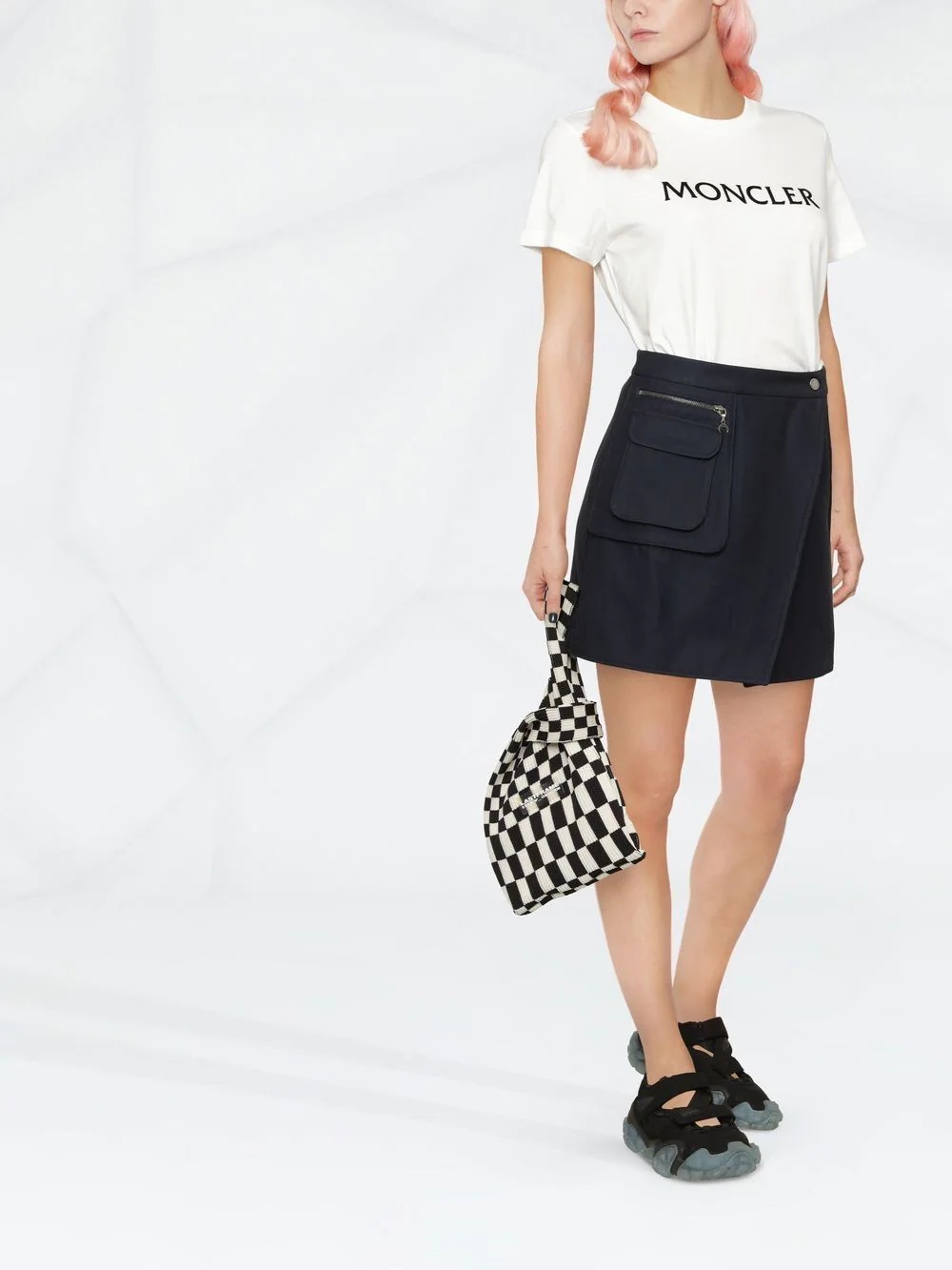 logo-print cotton T-shirt - 2