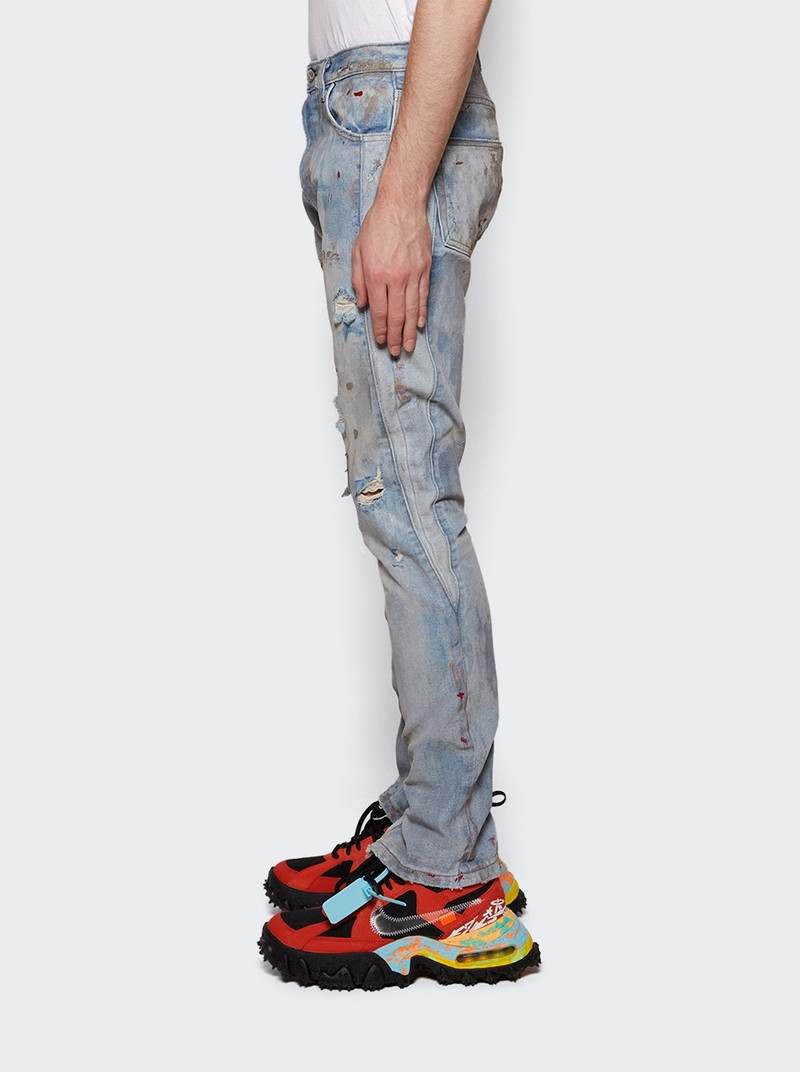 Painted Repented Pant Indigo 4