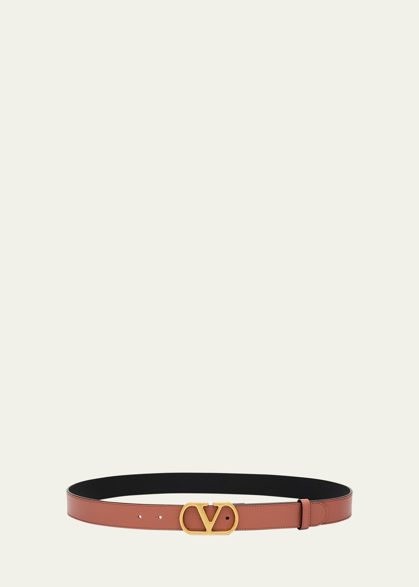VLOGO Signature Leather Belt - 1
