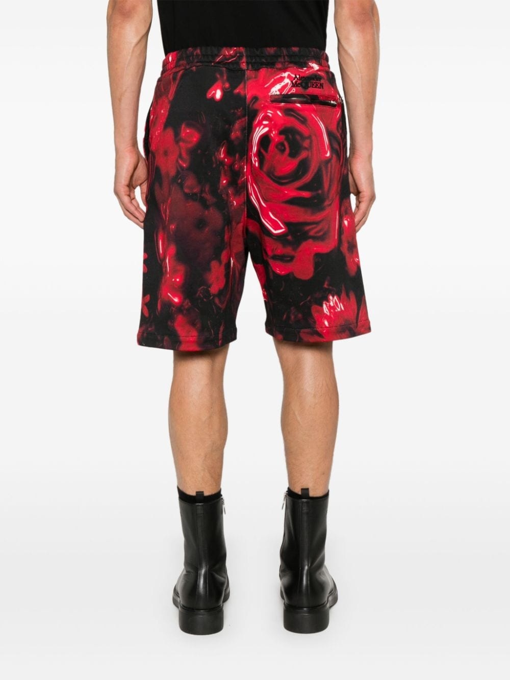 Wax Flower track shorts - 4