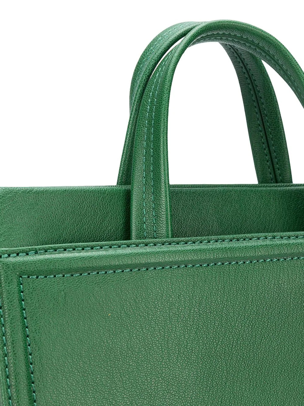 embossed logo tote - 4