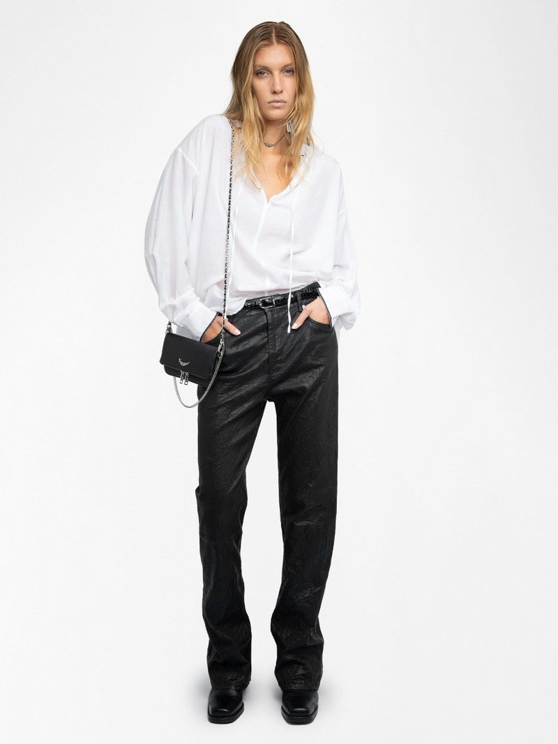 Troene Oversized Cotton Blouse 4