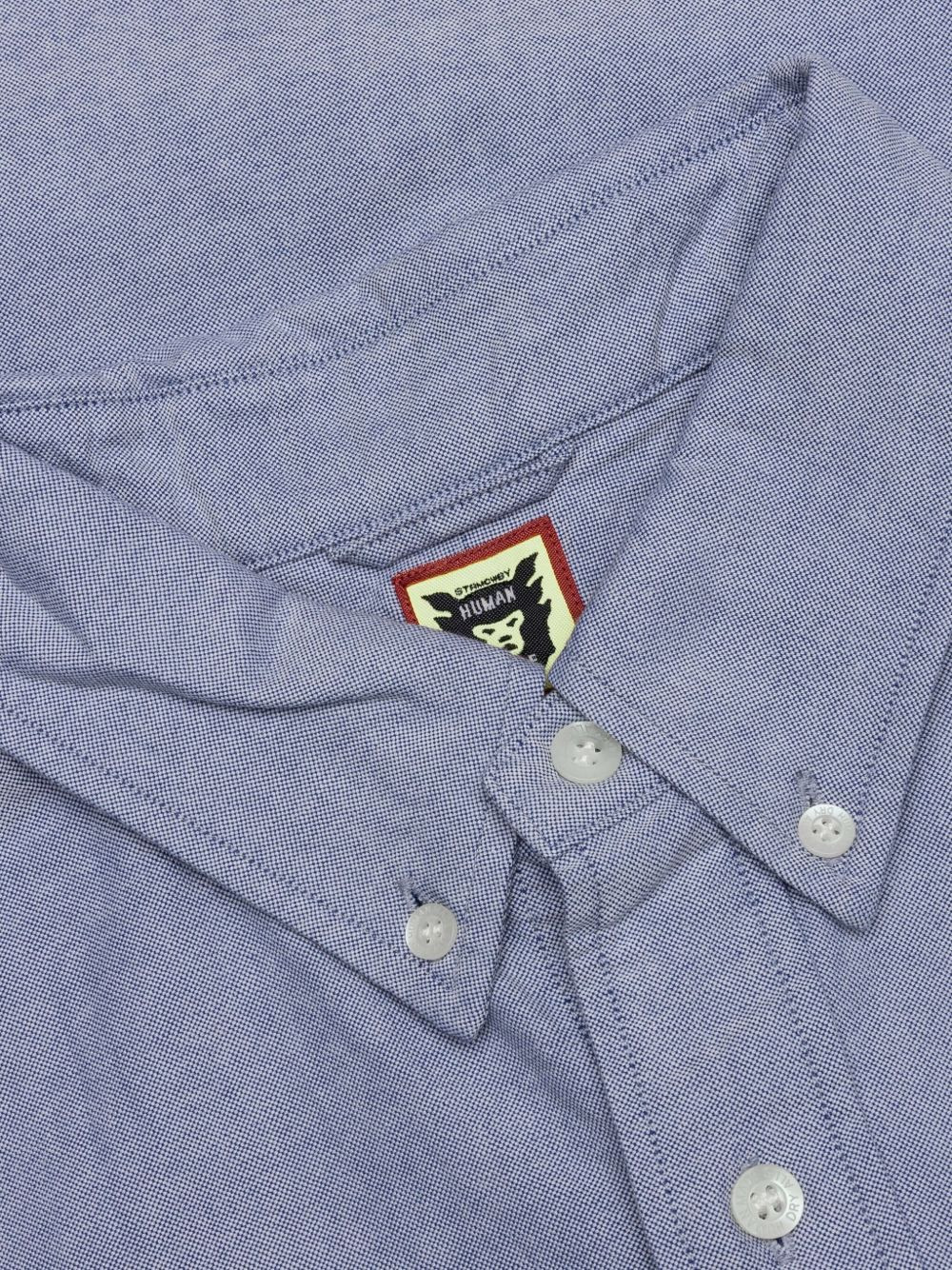 heart-embroidered shirt - 4