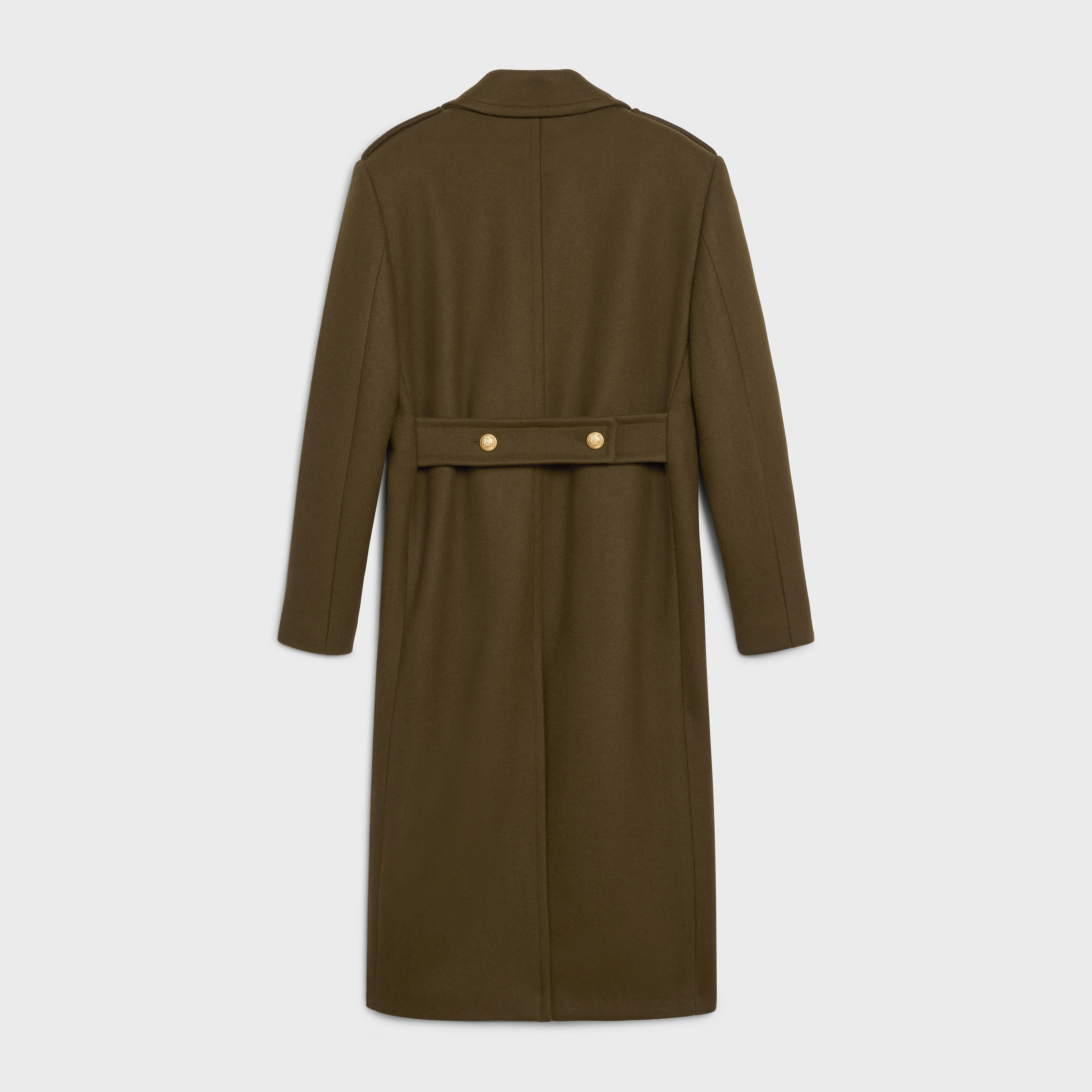 MILITARY OVERCOAT IN WOOL - 2