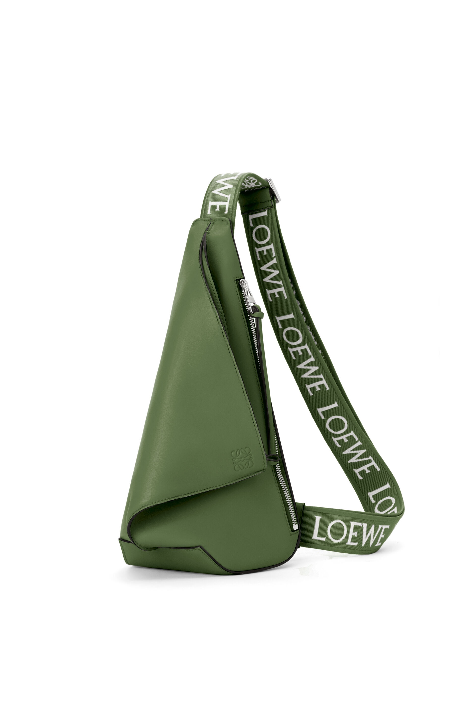 Anton Sling in supple smooth calf and jacquard - 2