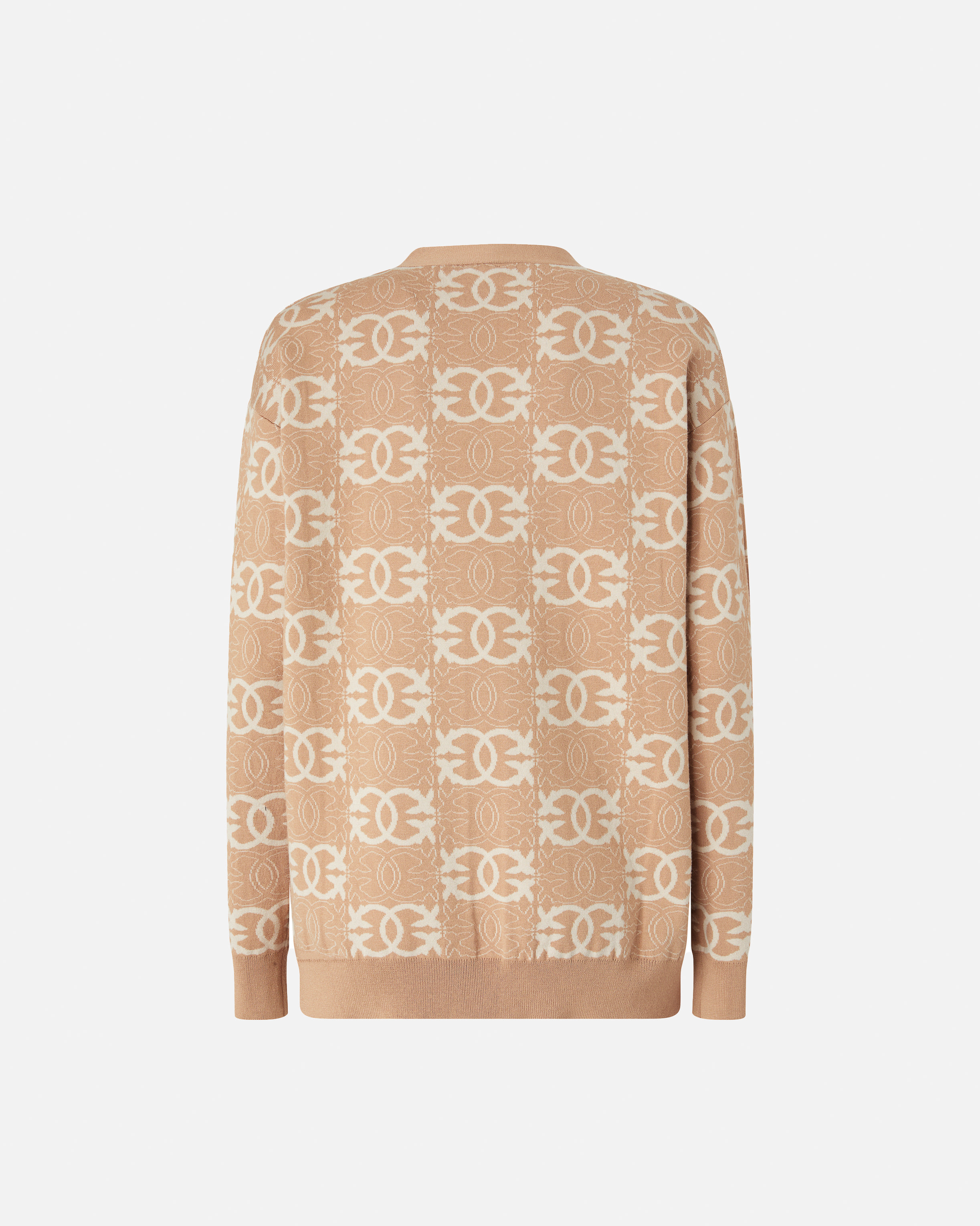 CARDIGAN WITH LOVE BIRDS LOGO - 6