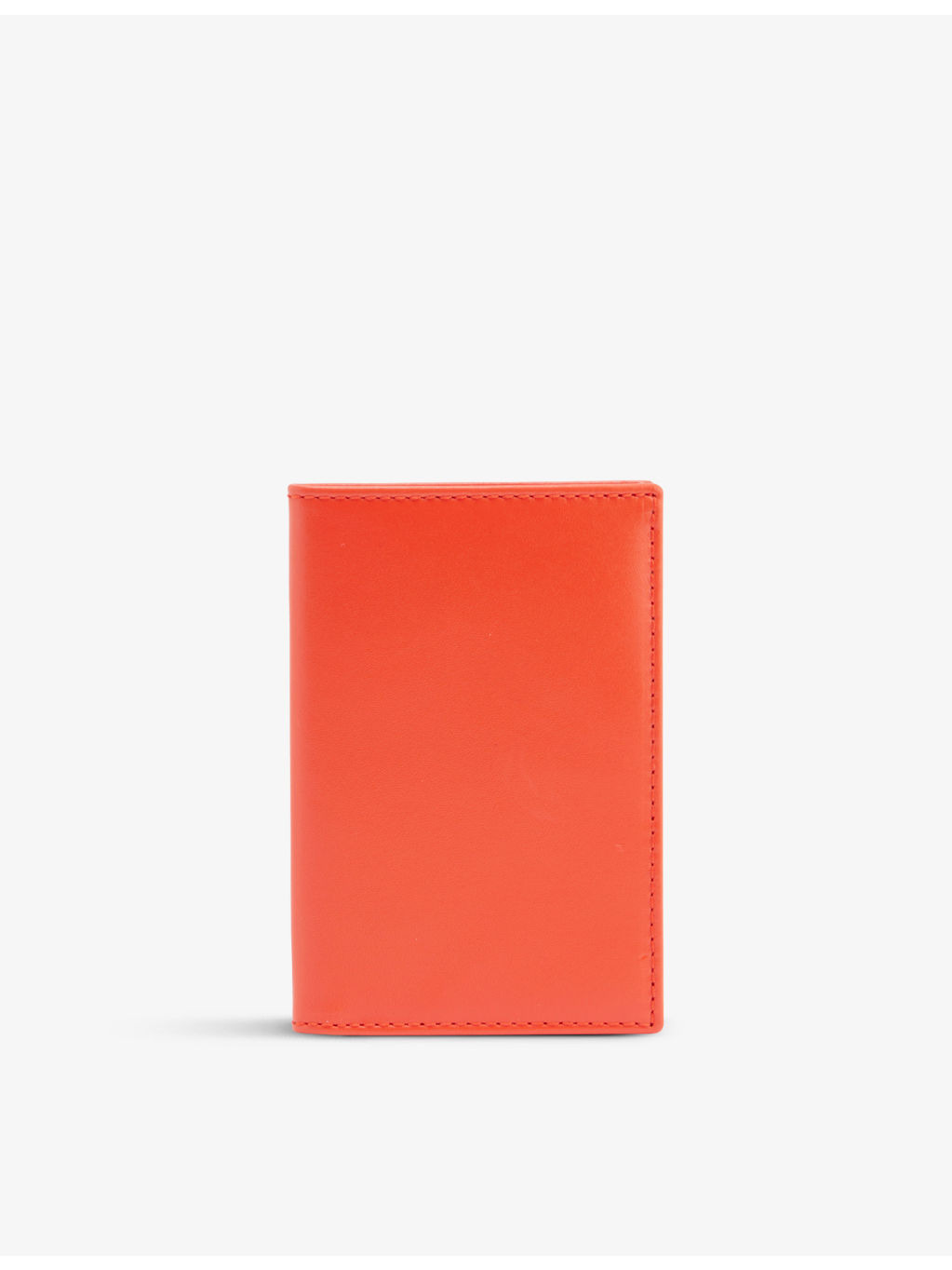 Classic logo-embossed leather card holder - 1