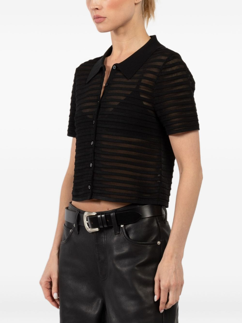 short-sleeve cardigan - 3