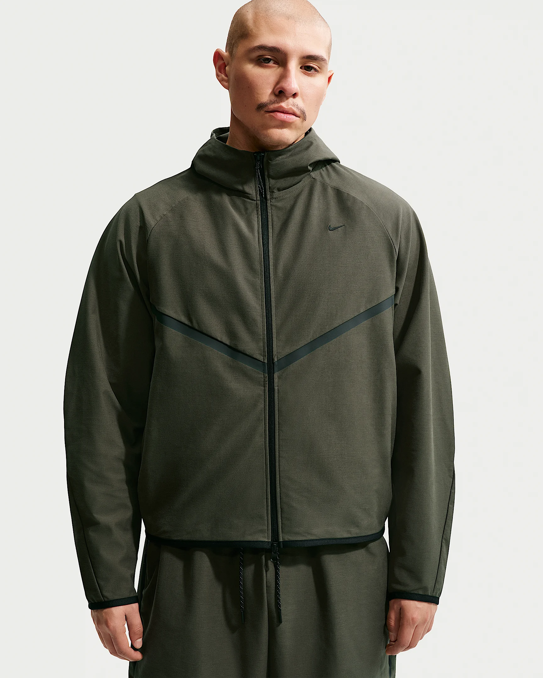 Nike Tech Men's Shori Knit Full-Zip Windrunner Jacket - 1