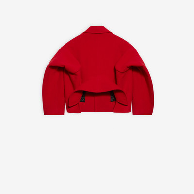 BALENCIAGA Upside Down Peacoat outlook