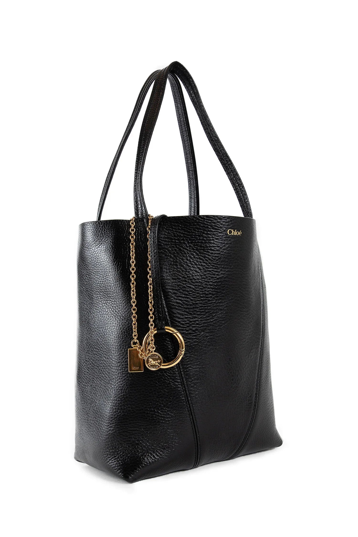 Chloe-Spin-Tote-Bag-In-Grained-Leather - 2