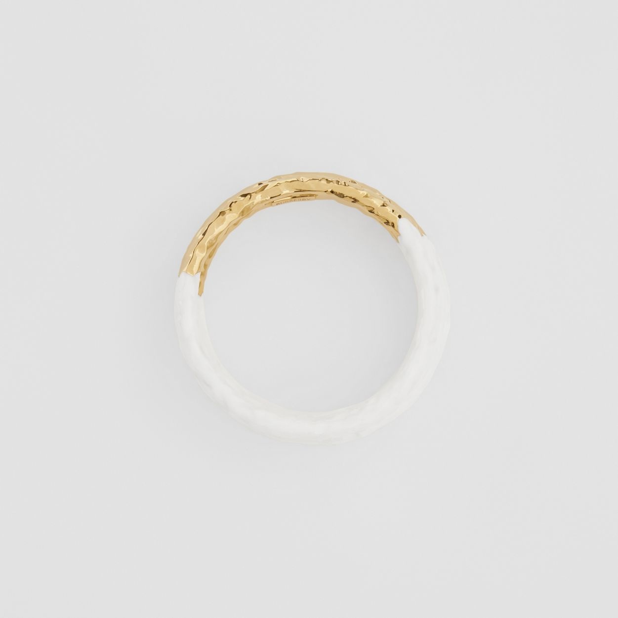 Enamel and Gold-plated Bangle - 1