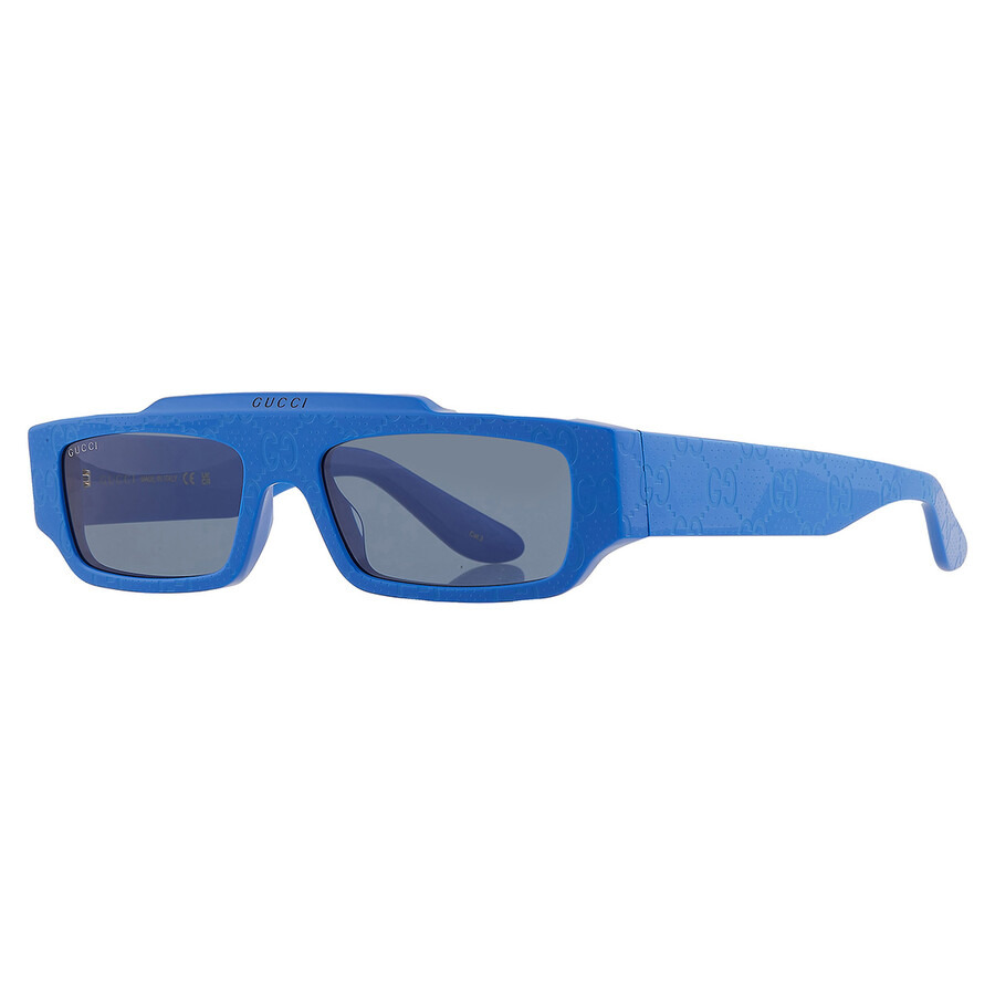 Gucci Blue Browline Men's Sunglasses GG1592S 004 55 - 3
