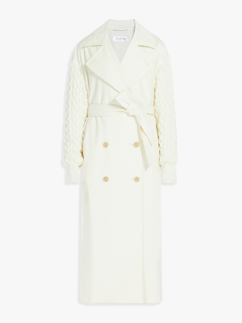 CICLADI Water-repellent gabardine trench coat - 1