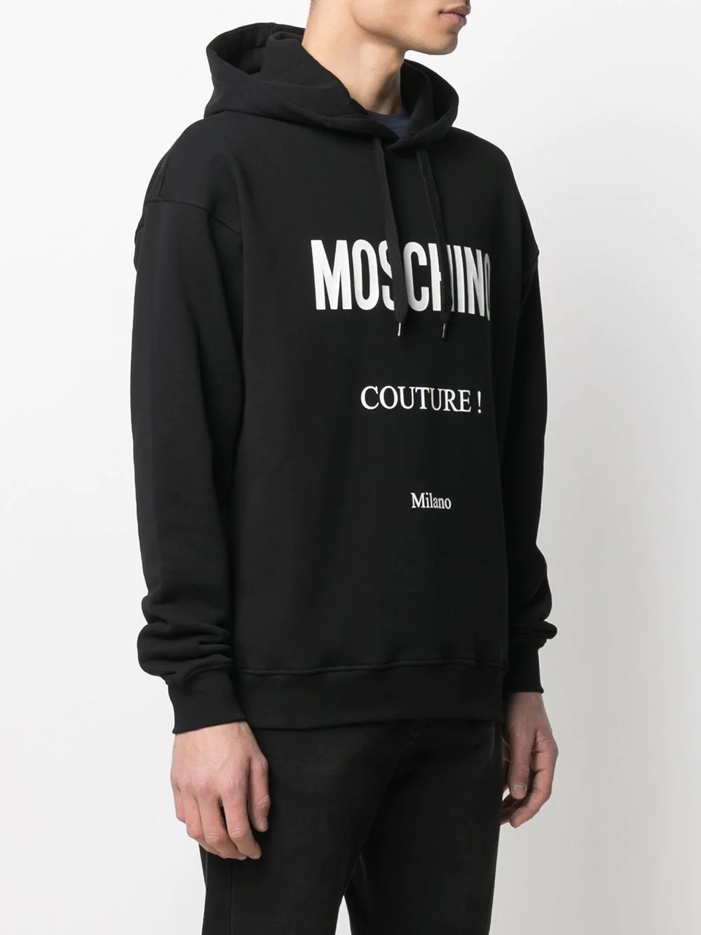 logo-print hoodie - 3