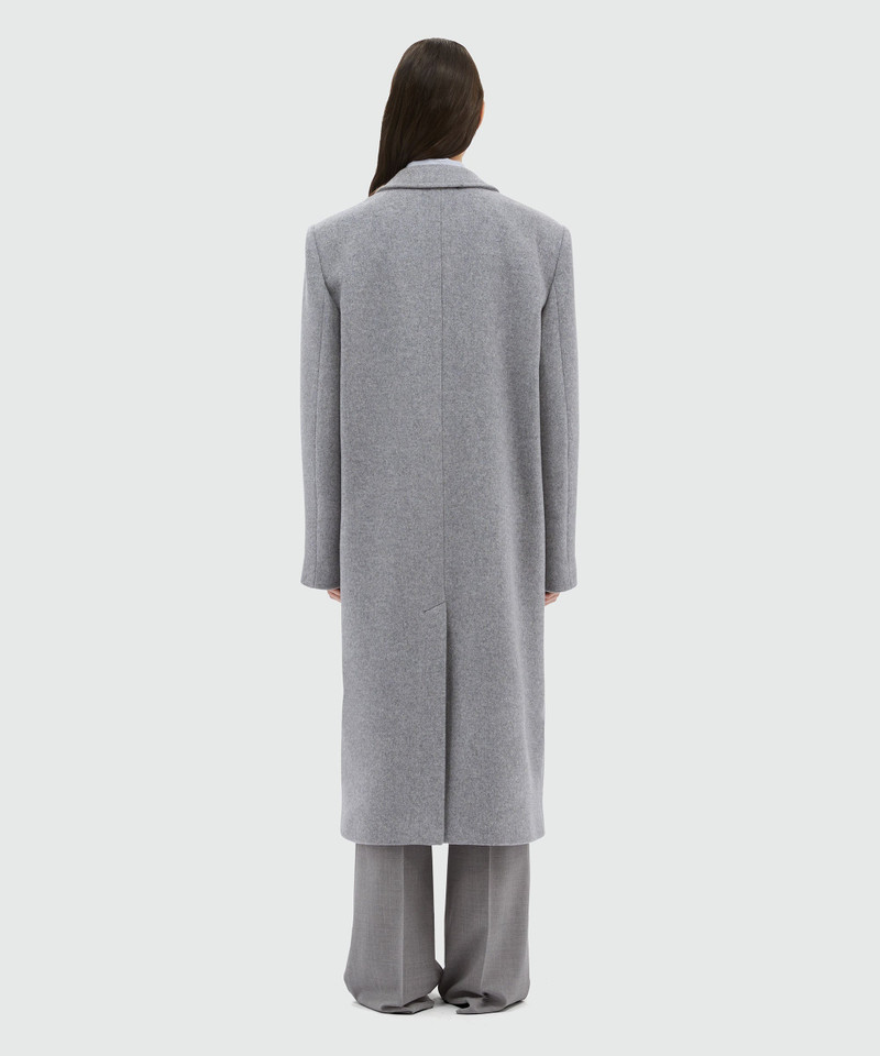 Blended wool double-layer coat 3