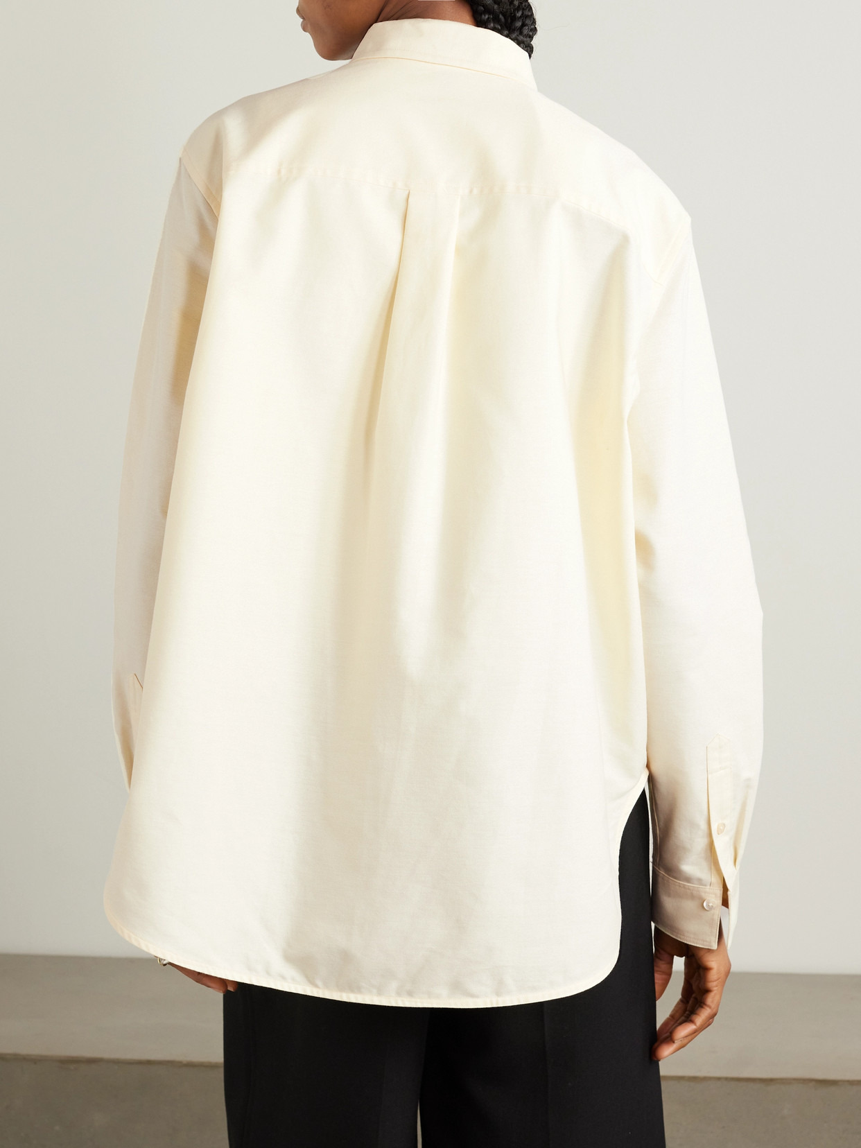 Embroidered Organic Cotton Oxford Shirt - 3