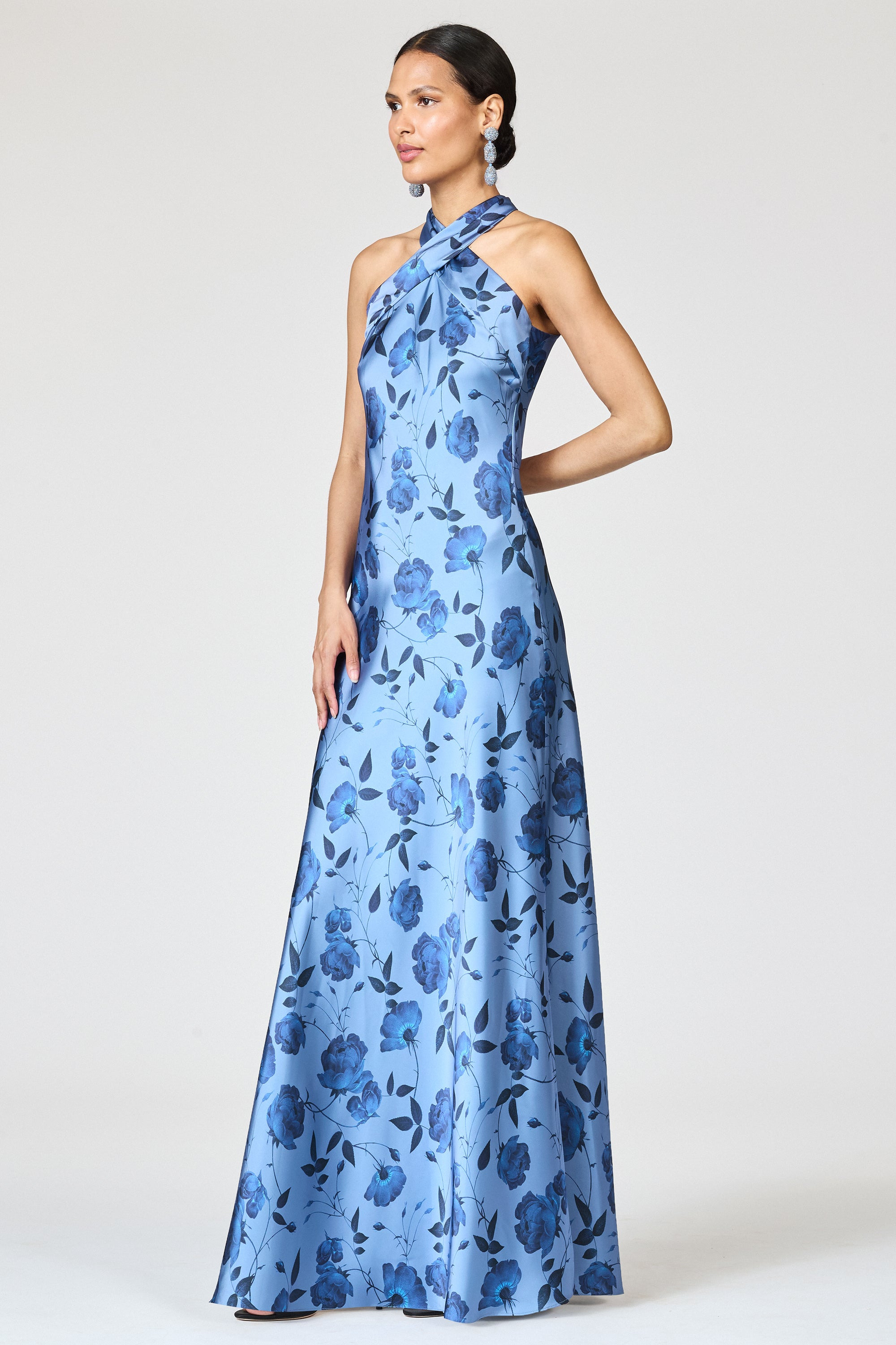 LAURANT GOWN - WILD STEEL ROSES - 3