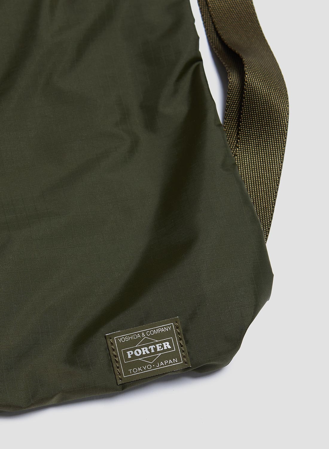 Porter-Yoshida & Co Flex 2Way Shoulder Bag in Olive Drab - 2