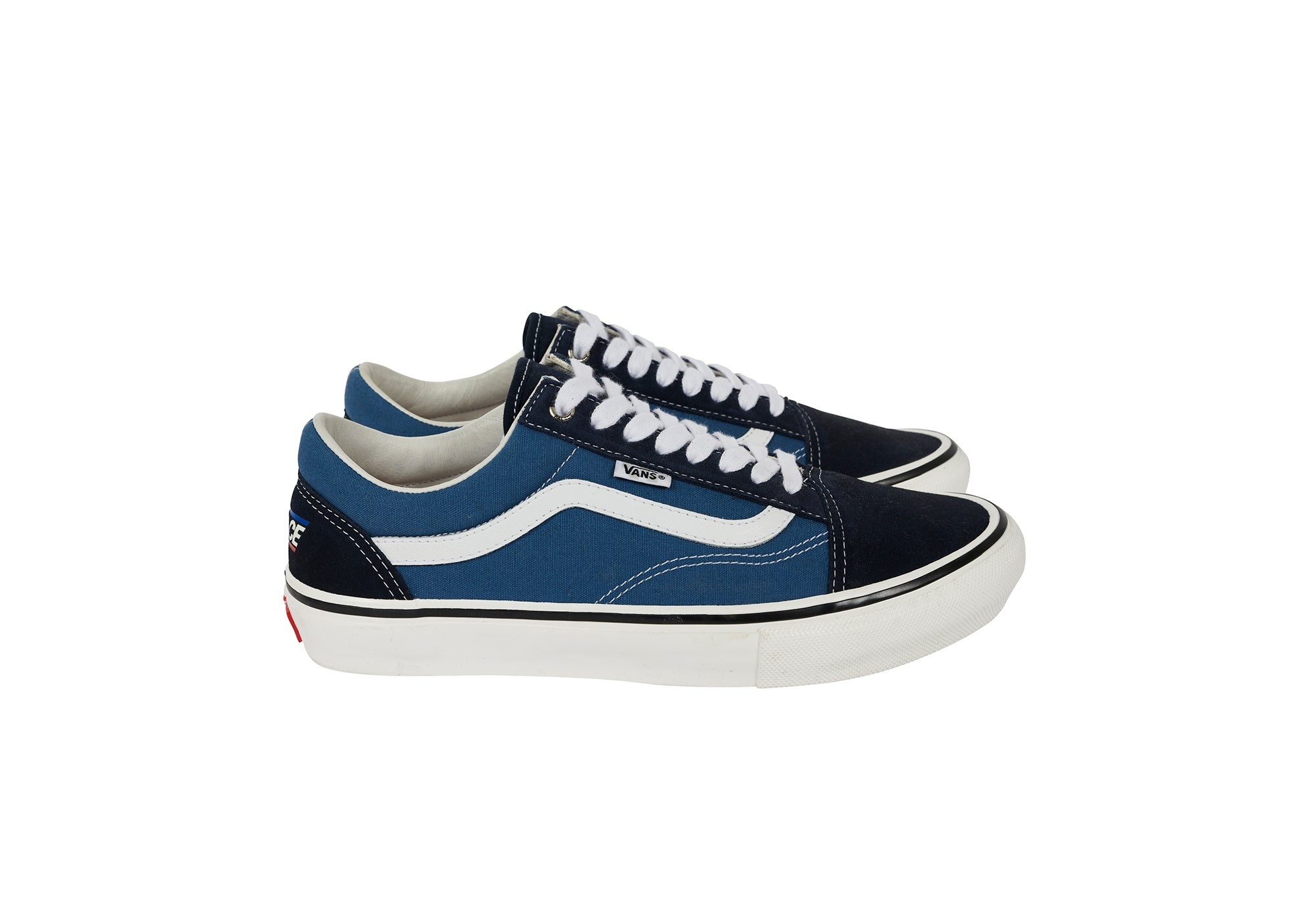 PALACE VANS SKATE OLD SKOOL NAVY / WHITE - 2