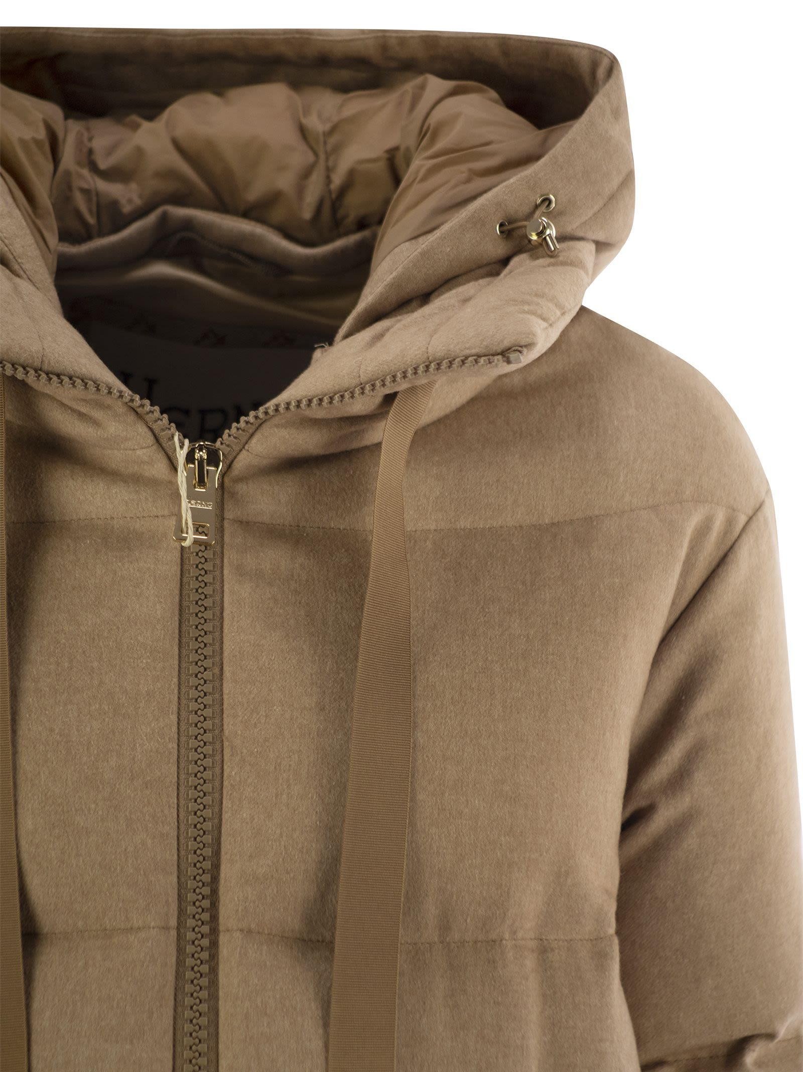 Herno Women Silk And Cashmere Down Jacket - 4