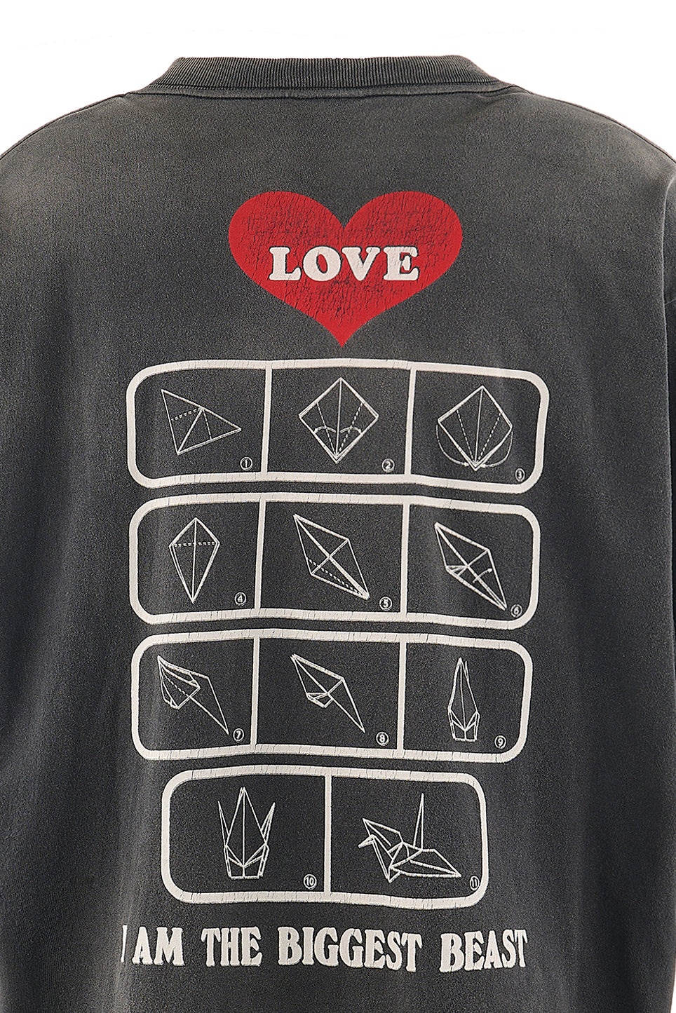 LS TEE/LOVE / BLK - 4