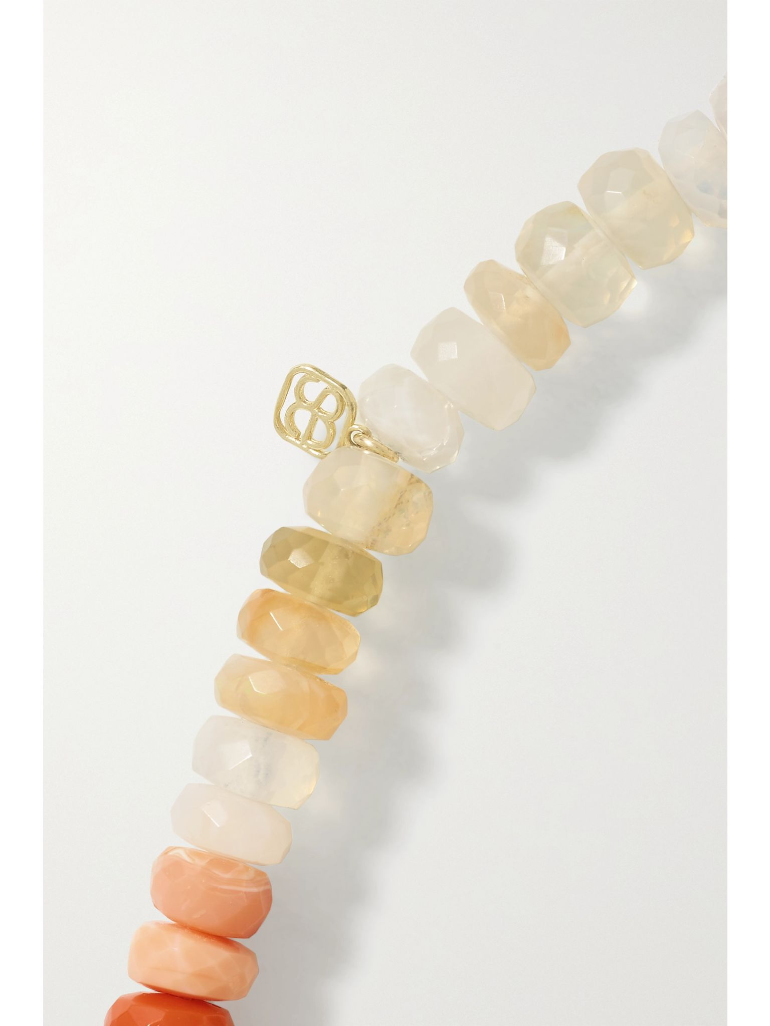 Lucky Wish 14-karat gold, opal and ruby bracelet Gold - 3