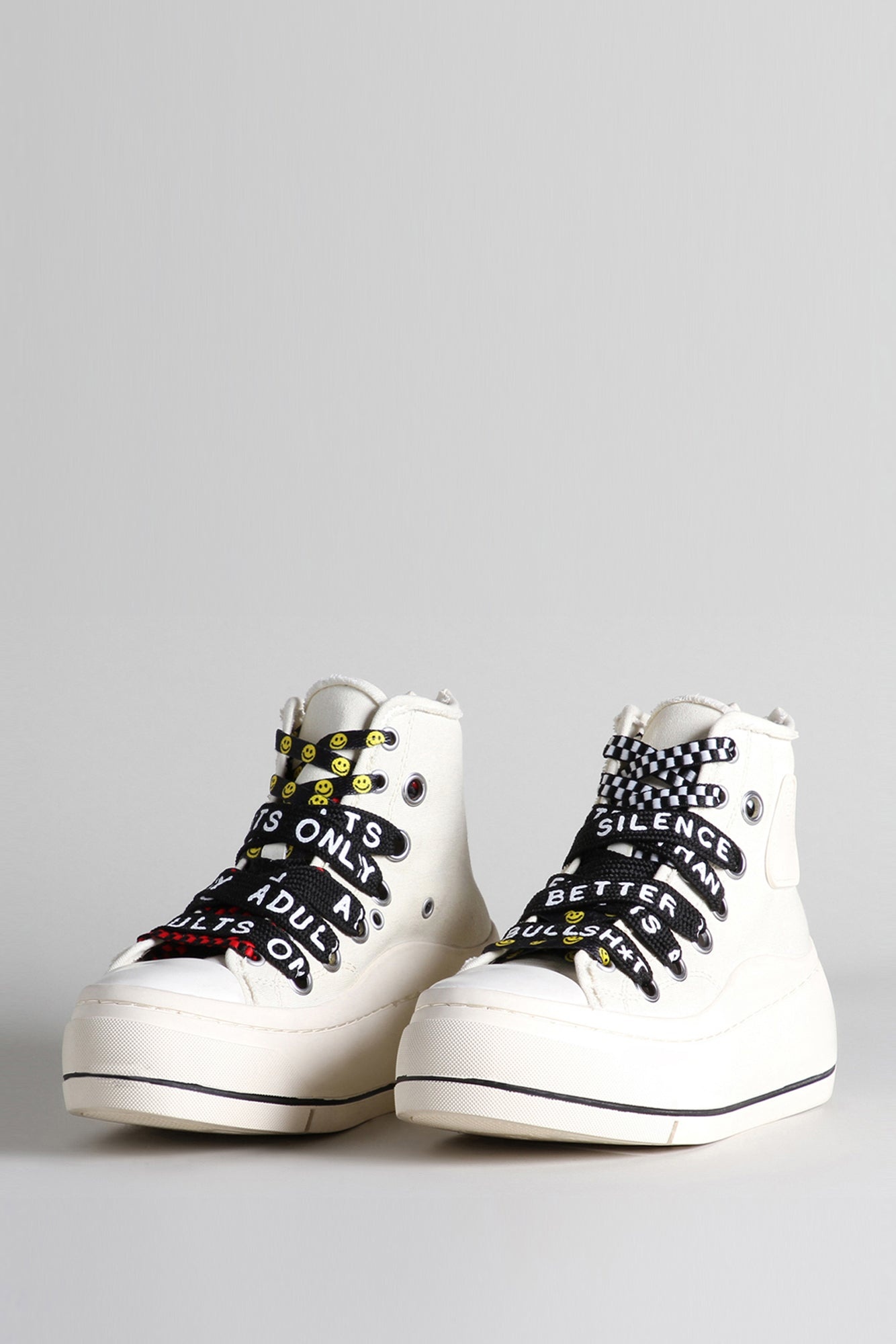 Kurt High Top Sneaker - Ecru | R13 Denim Official Site - 1