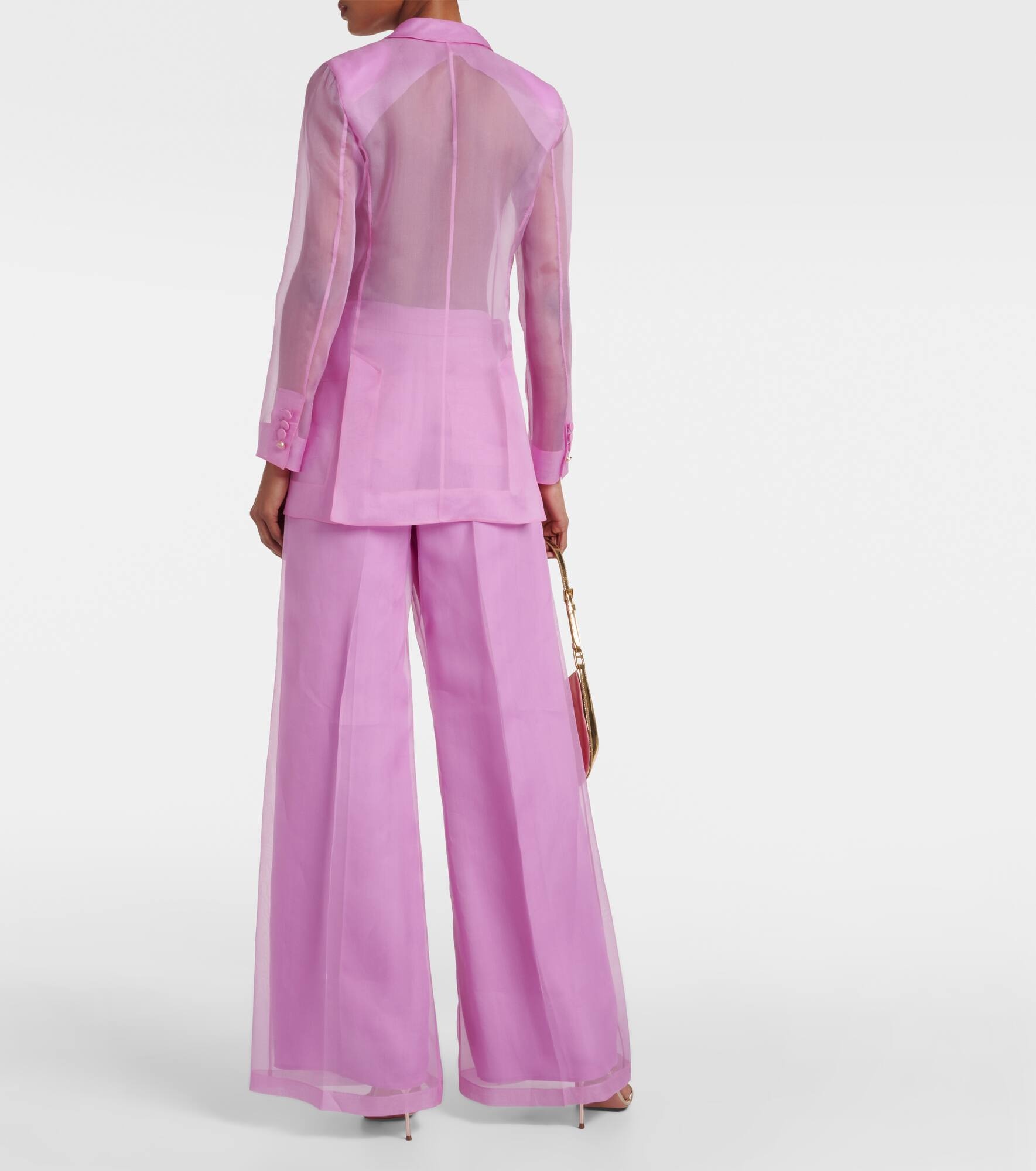 Negrar silk organza blazer - 3