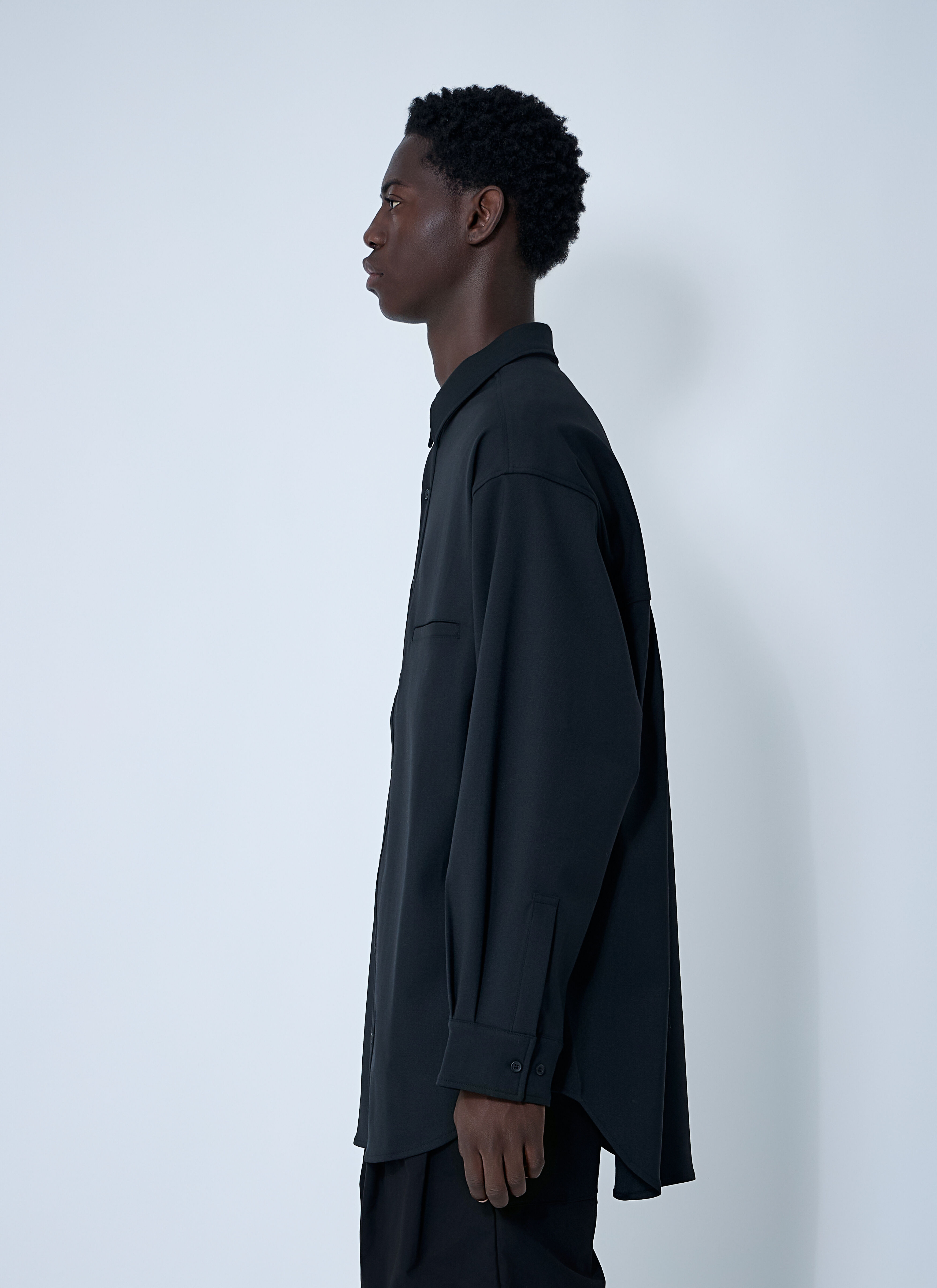 Giant Wool-Blend Shirt - 3