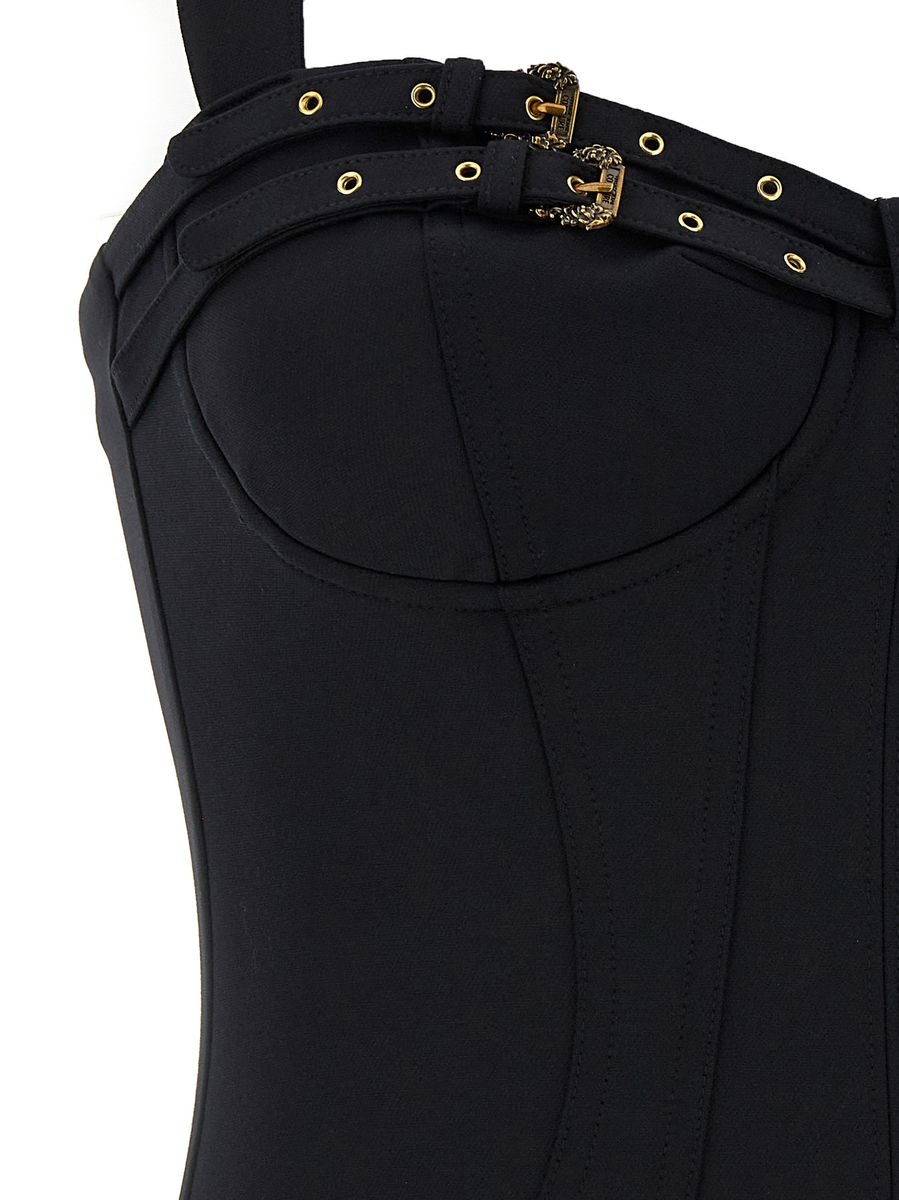 Versace Jeans Couture Buckle Detail Dress - 4