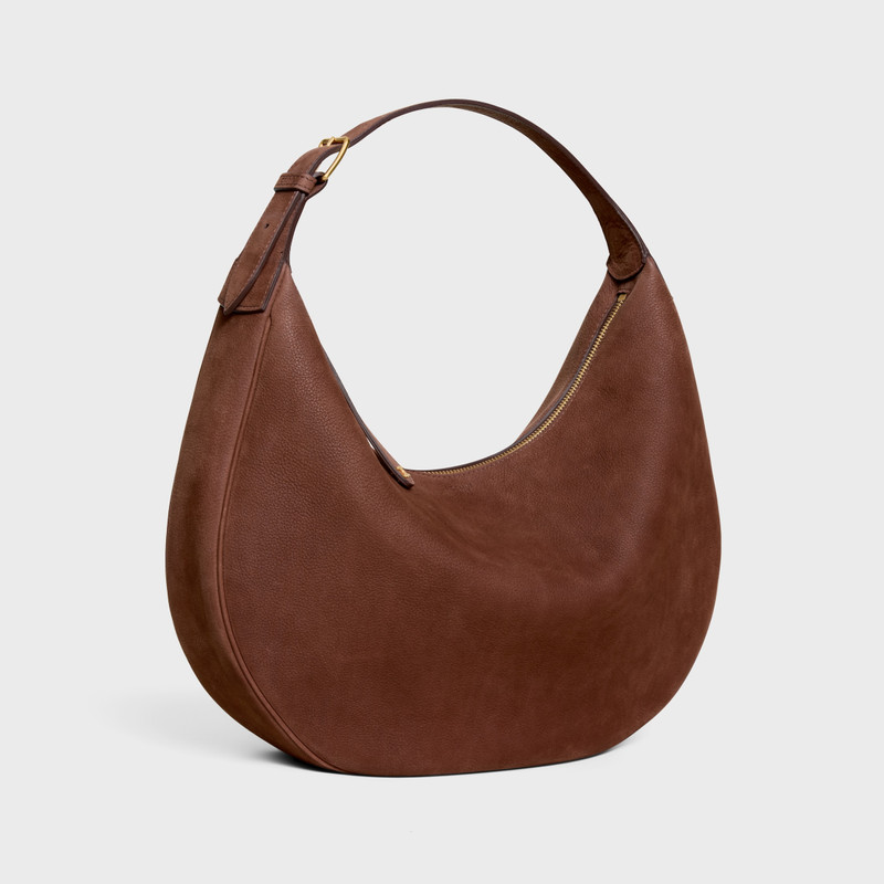CELINE LARGE CELINE LULU IN GRAINED NUBUCK CALFSKIN outlook