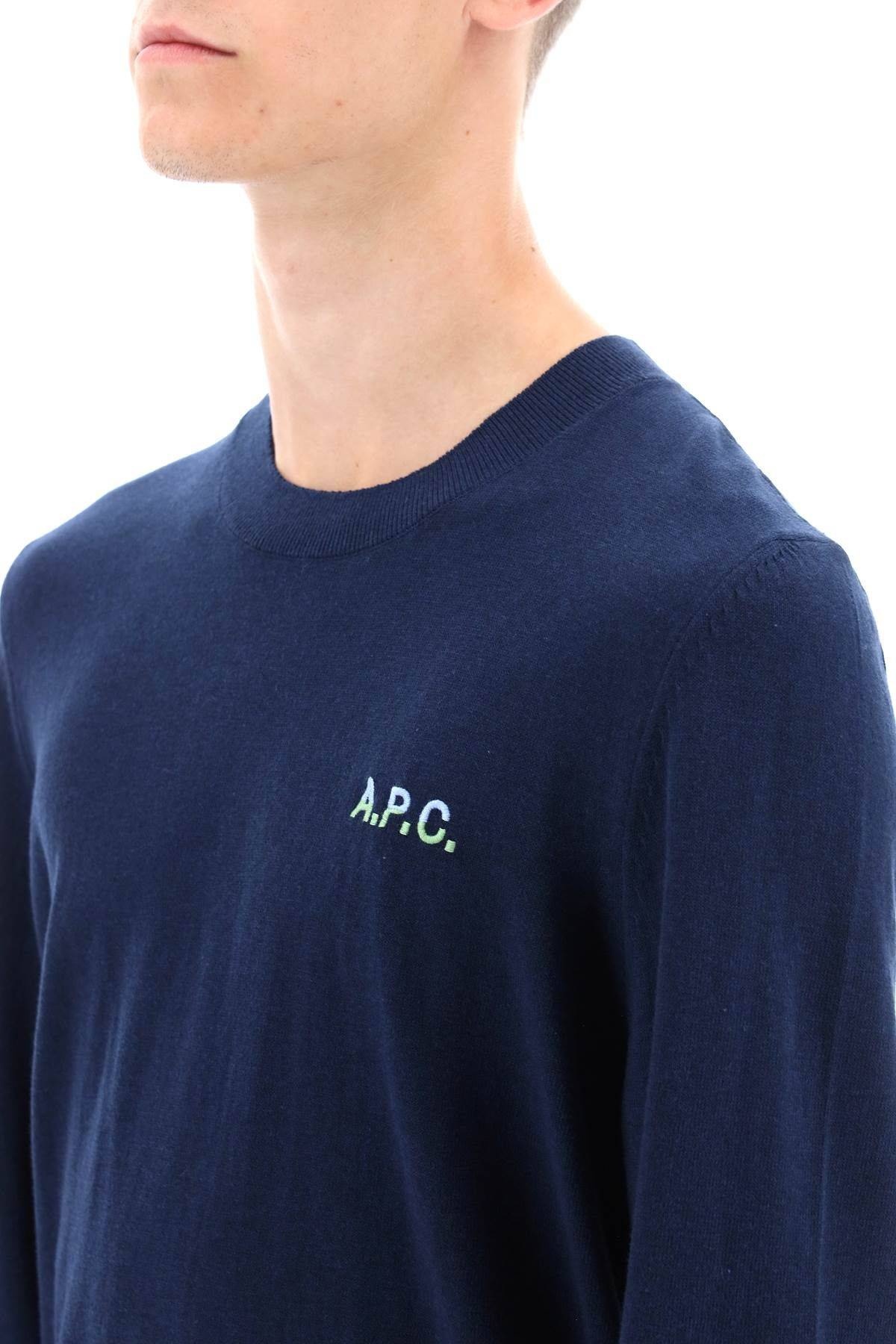 CREW-NECK COTTON SWEATER - 8