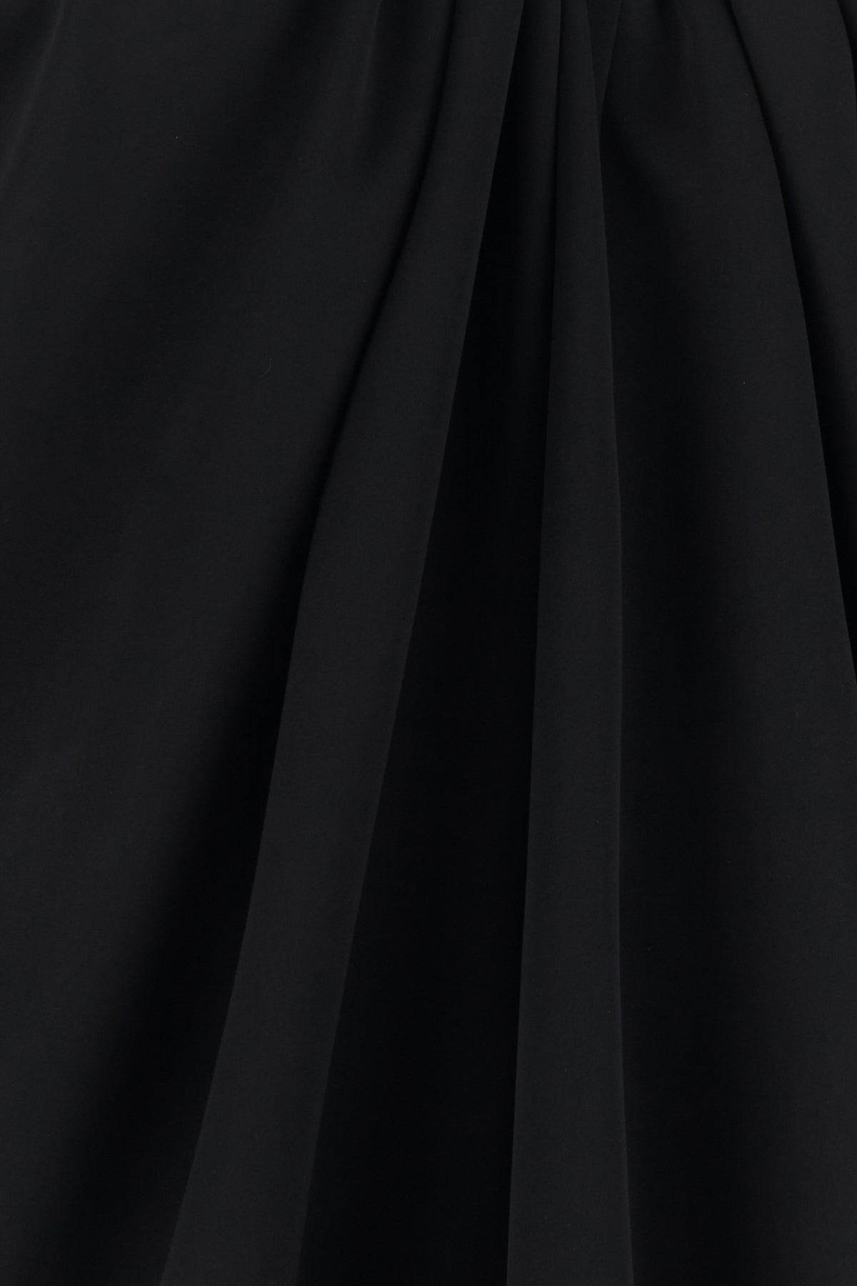 Black triacetate blend blouse - 3