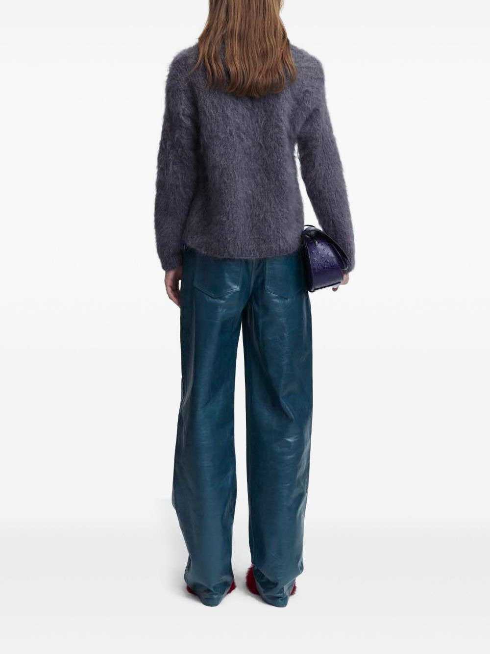 Sephia brushed-finish jumper - 4