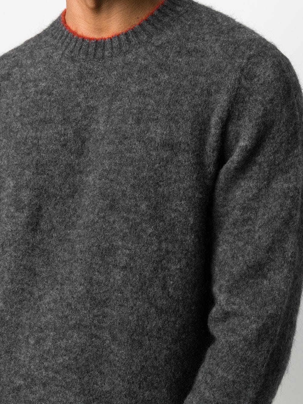 trim-detail knitted jumper - 5