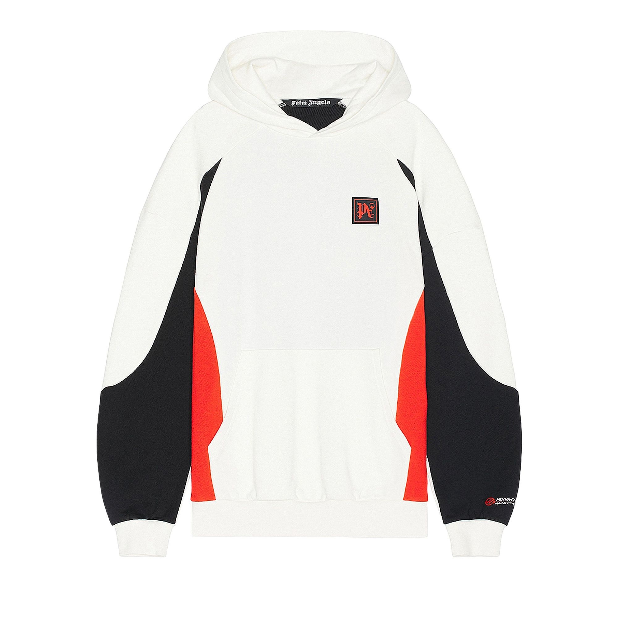 Palm Angels Hoody 'Off White/Black' - 1