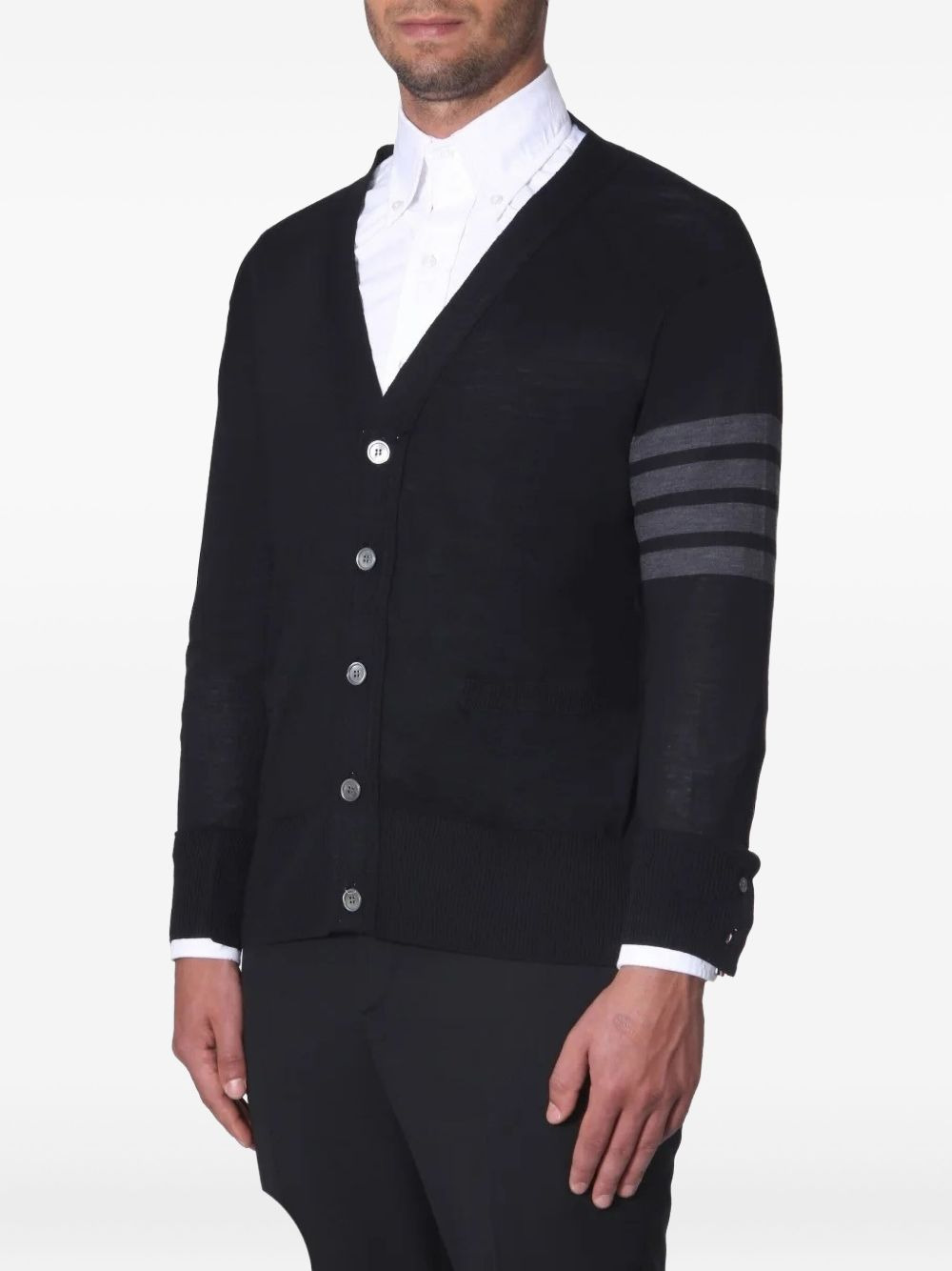 4-Bar knitted cardigan - 2
