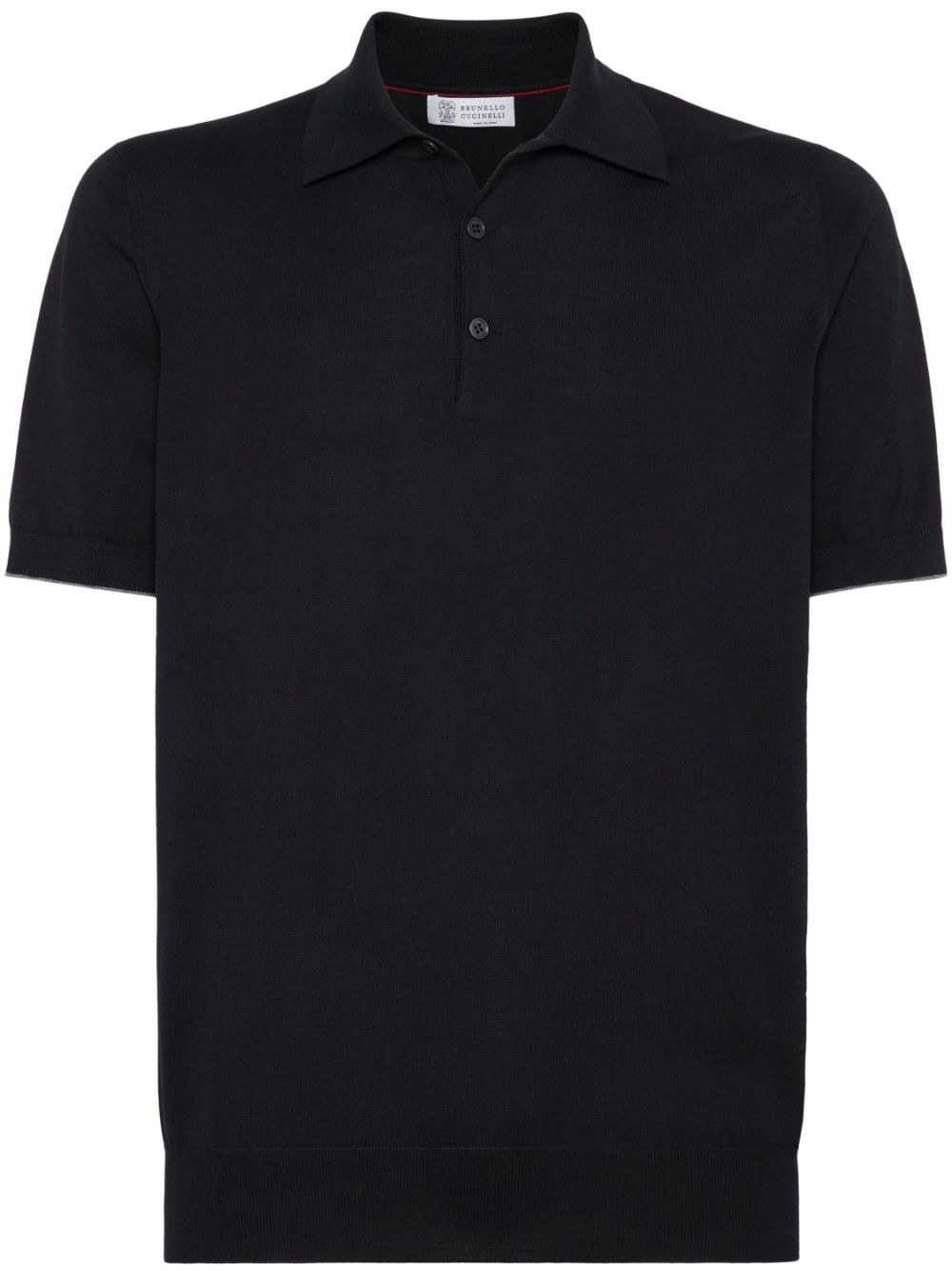 cotton polo shirt - 1