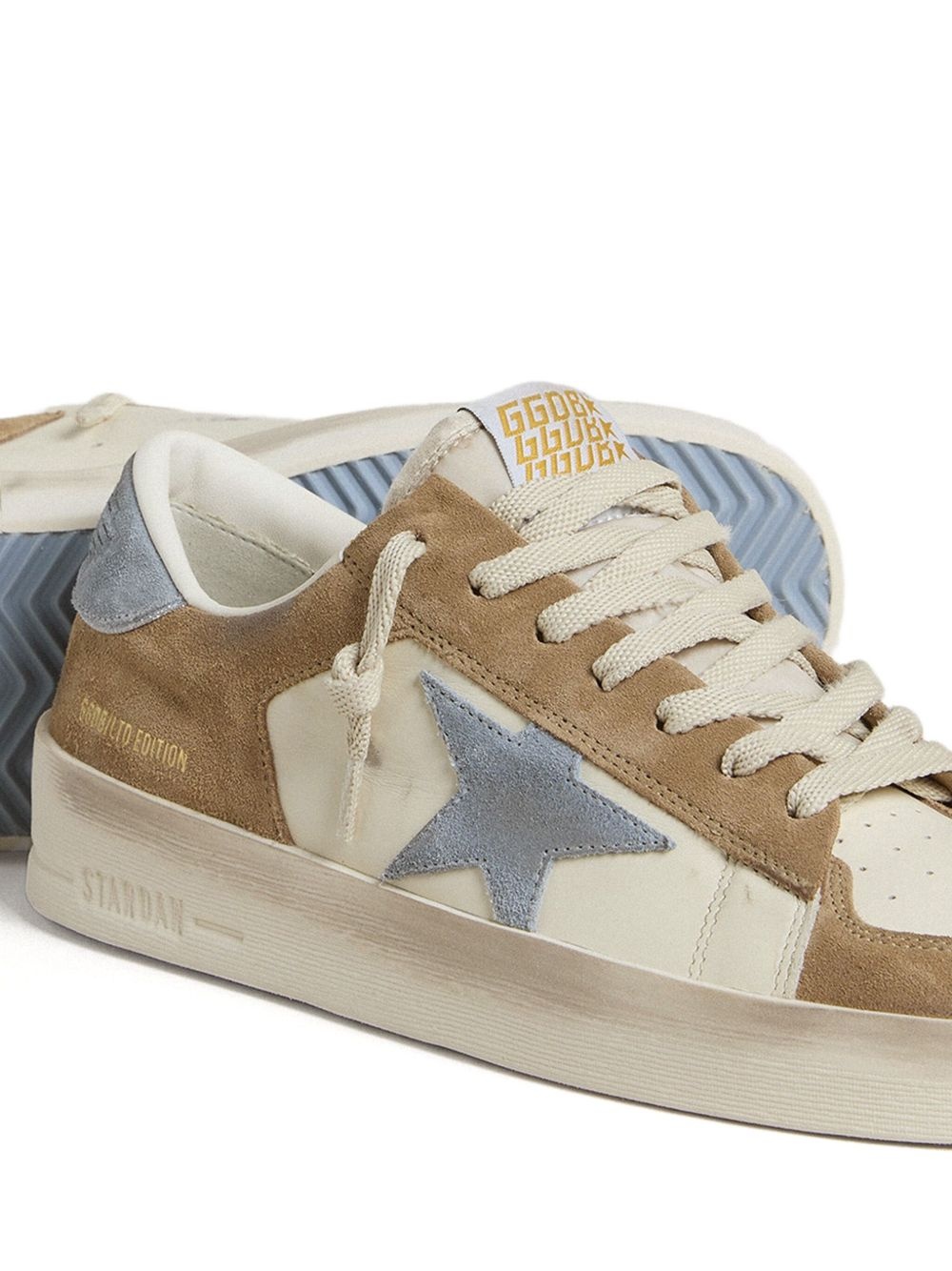 Stardan suede star-emblazoned sneakers - 4