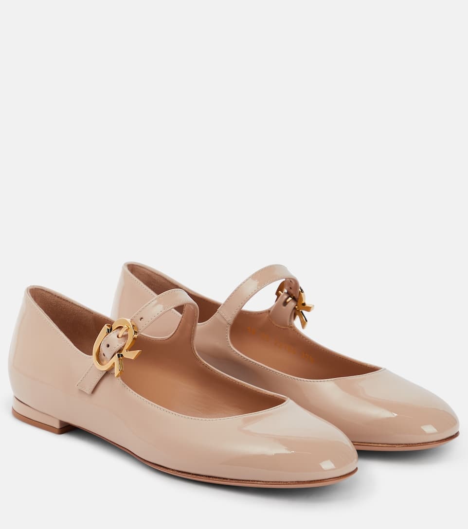 Patent leather ballet flats - 1