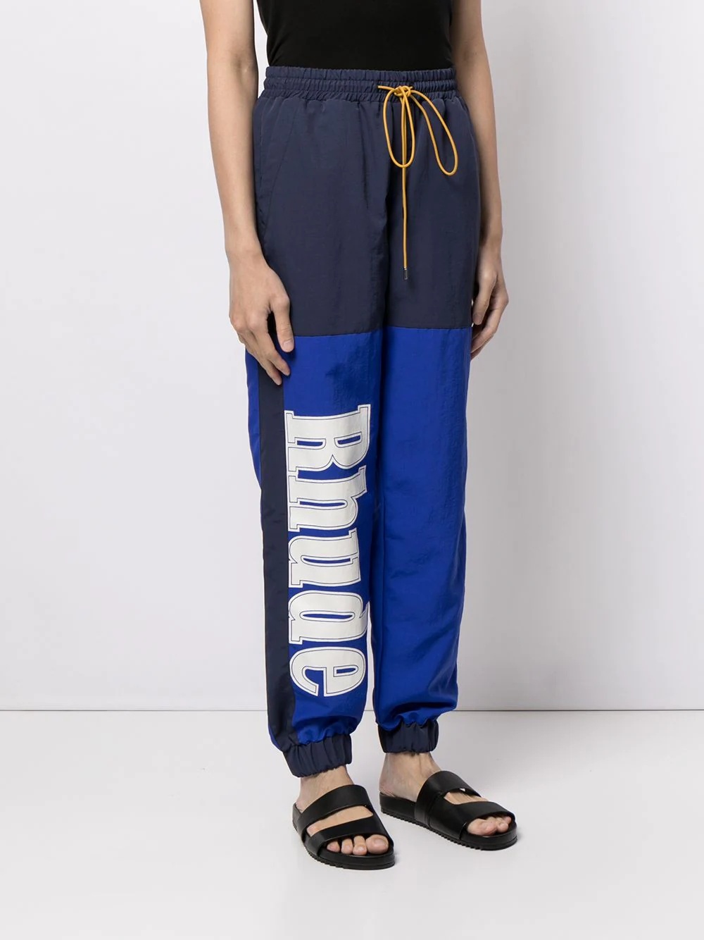 logo-print track pants - 3