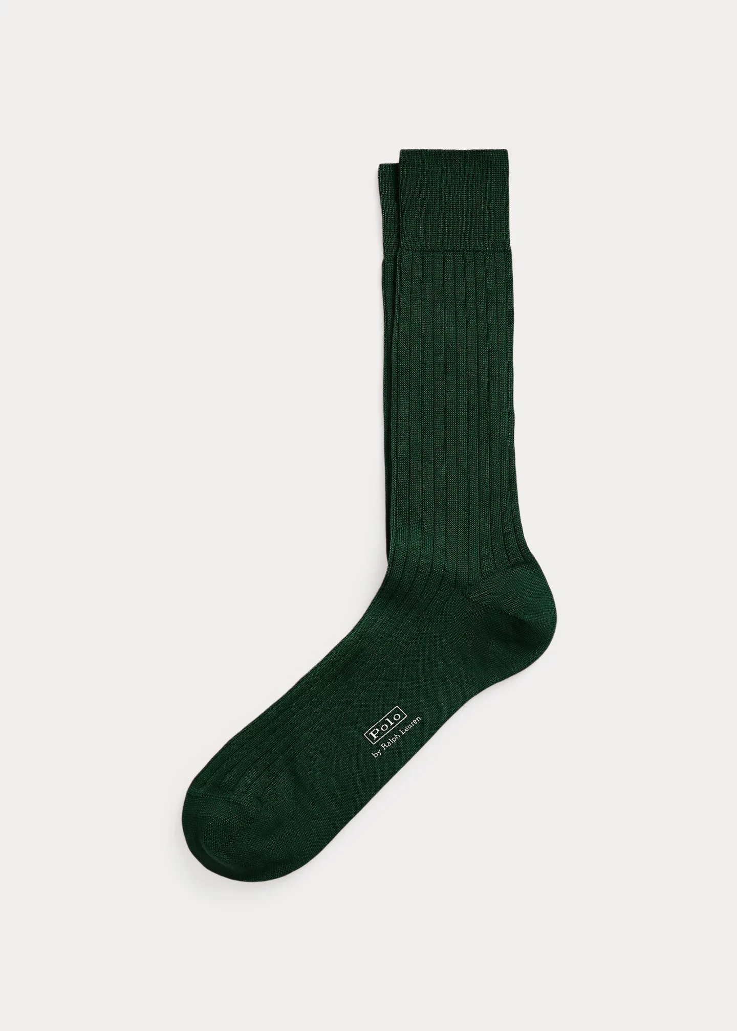 Ribbed Merino Wool-Blend Dress Socks - 1