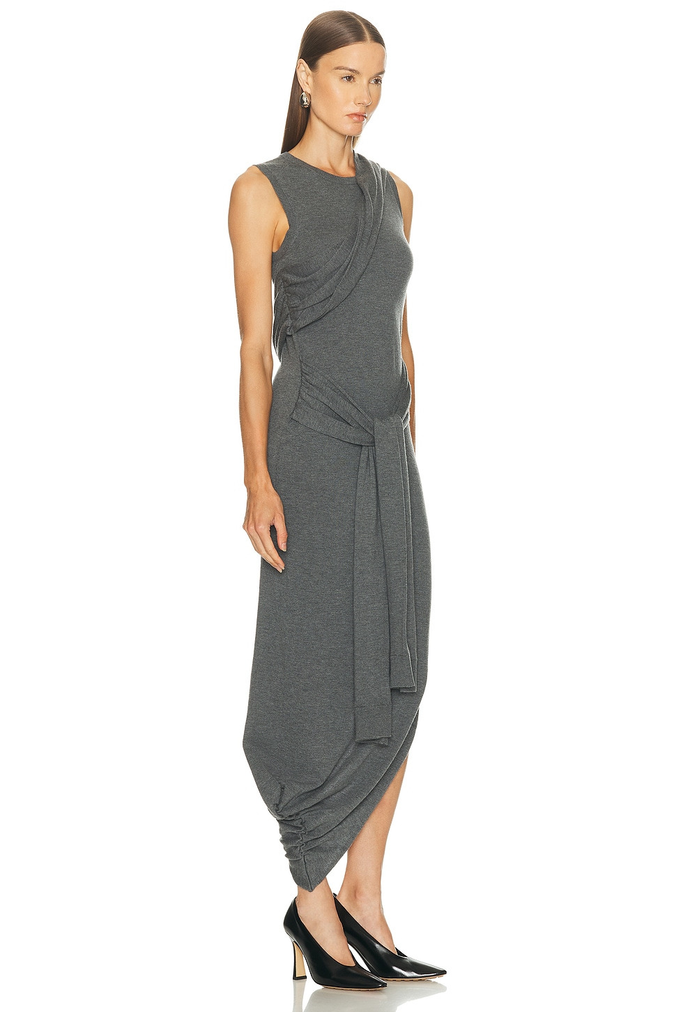 Tie Detail Sleeveless Dress - 2