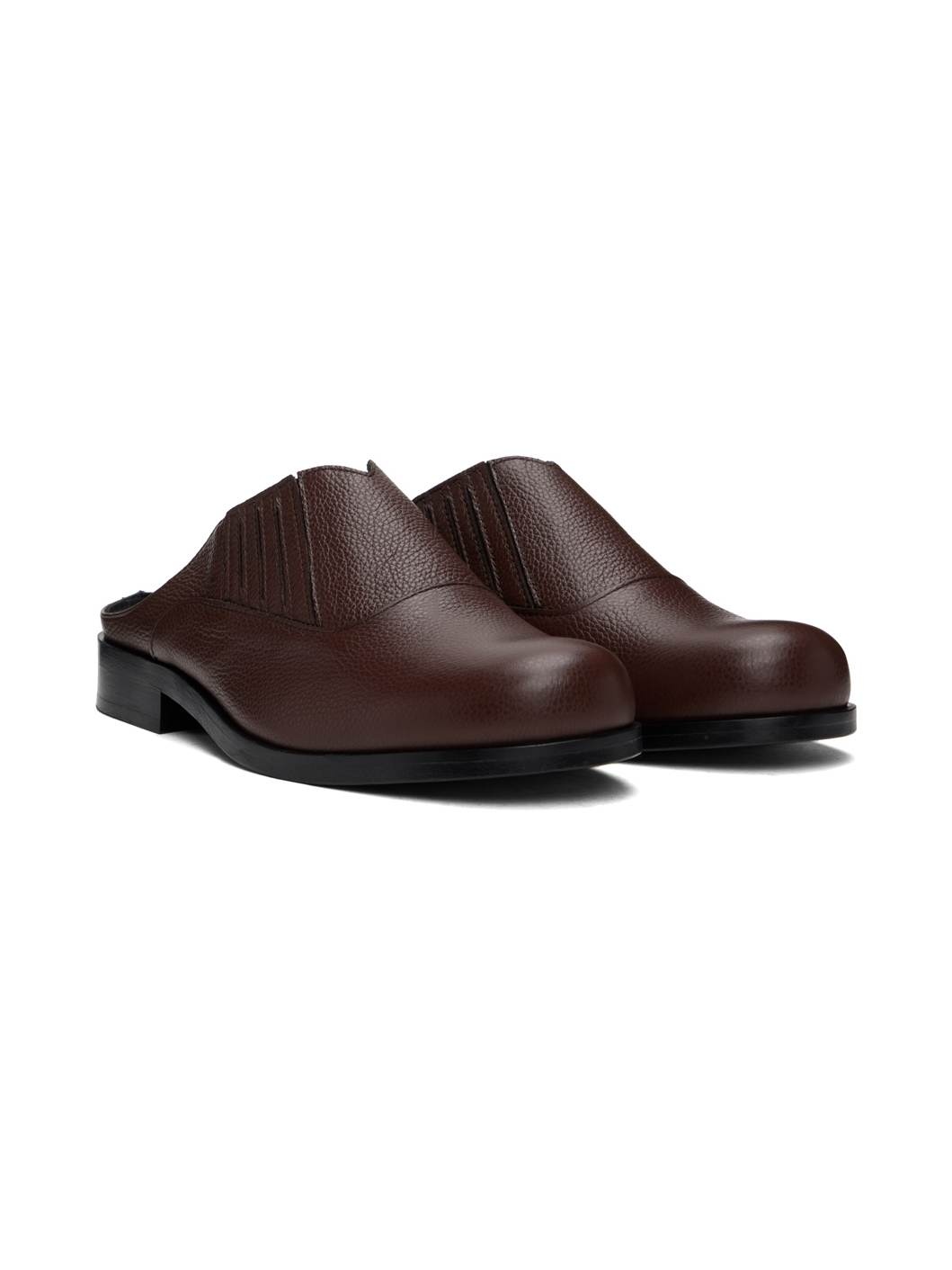 SSENSE Exclusive Brown Loafers - 4