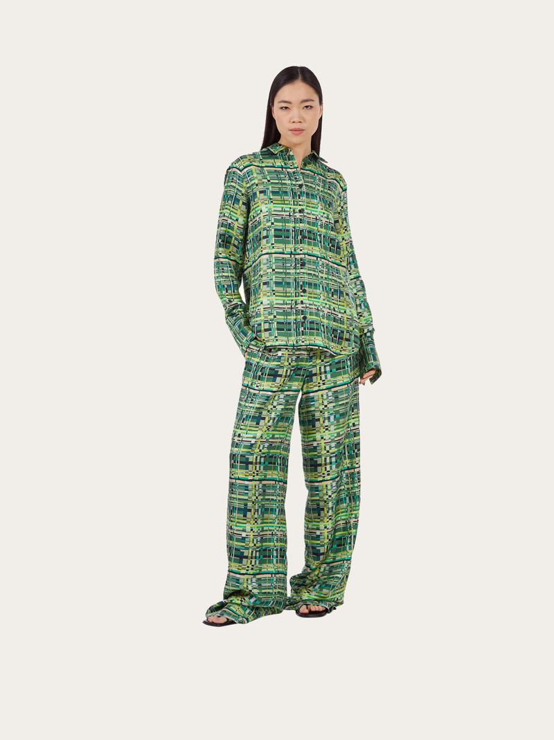 Long sleeved check shirt 5