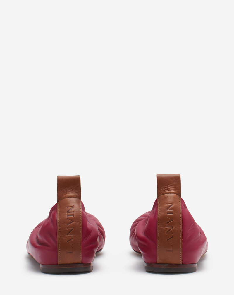 THE LEATHER BALLERINA FLAT 3